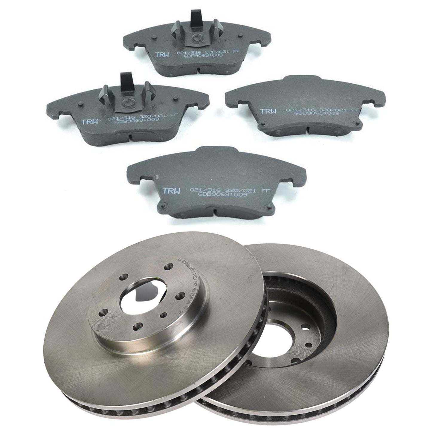 Kit Disco e Pastilha Dianteira - TRW - GDB9063 - RCDI10860 - (1)