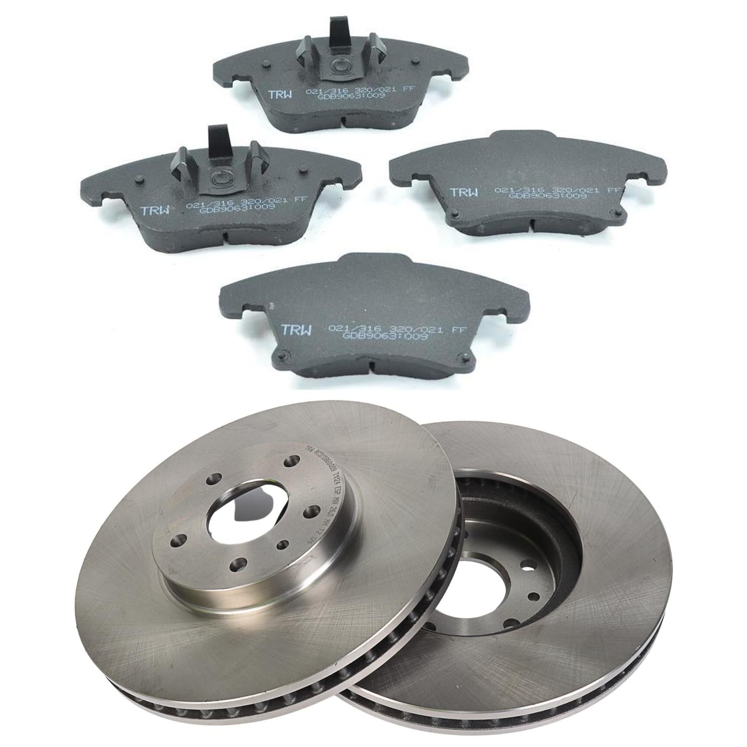 Kit Disco e Pastilha Dianteira - TRW - GDB9063 - RCDI10860 - (1)