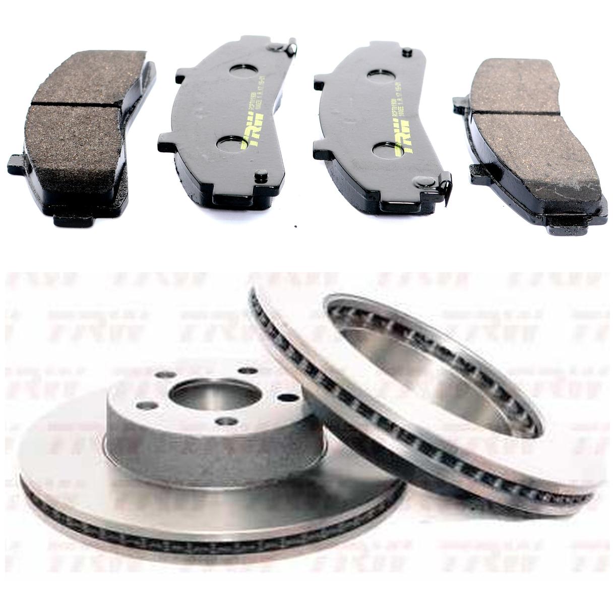 Kit Disco e Pastilha Dianteira - TRW - RCPT01930 - RCDI07860 - (1)