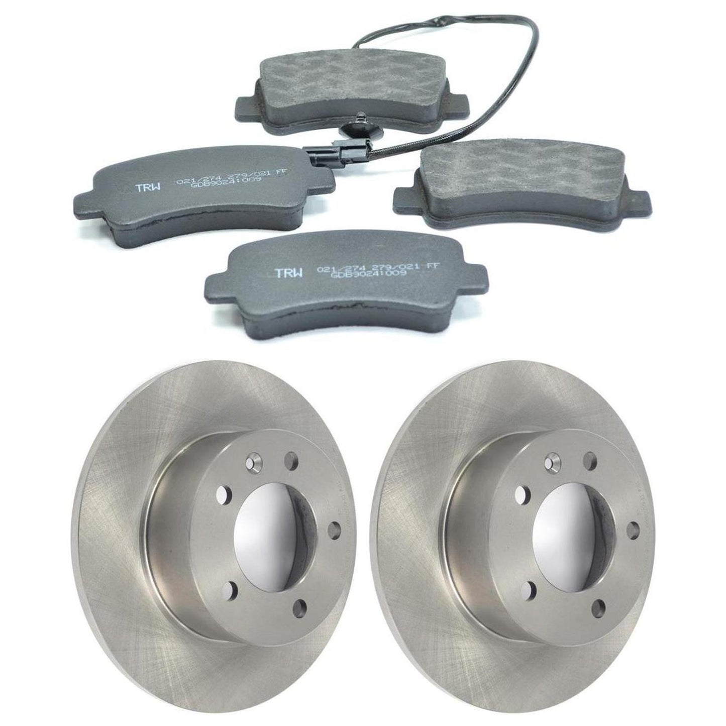 Kit Disco e Pastilha Traseira - TRW - GDB9024 - DF6120 - (1)