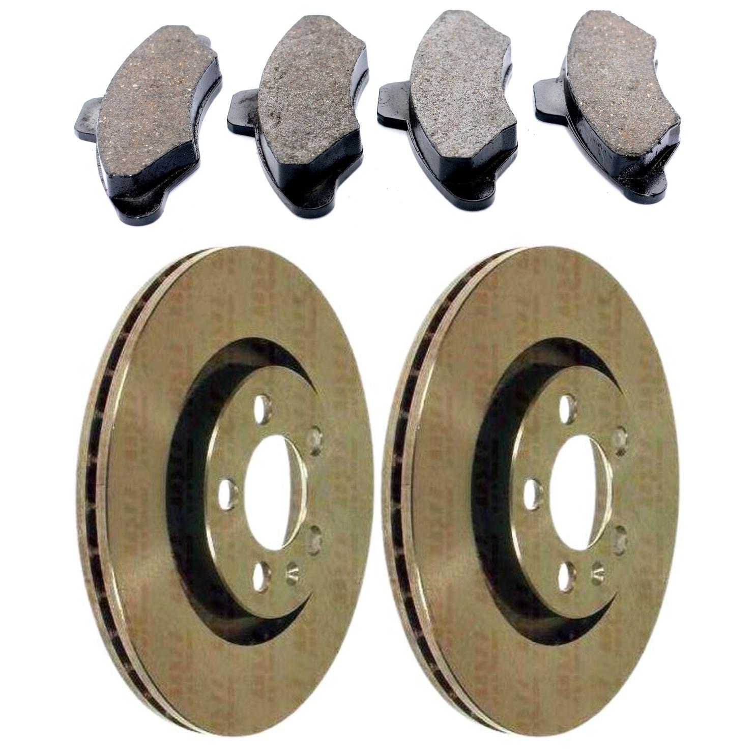 Kit Disco e Pastilha Dianteira - TRW - RCPT07560 - RCDI01630 - (1)