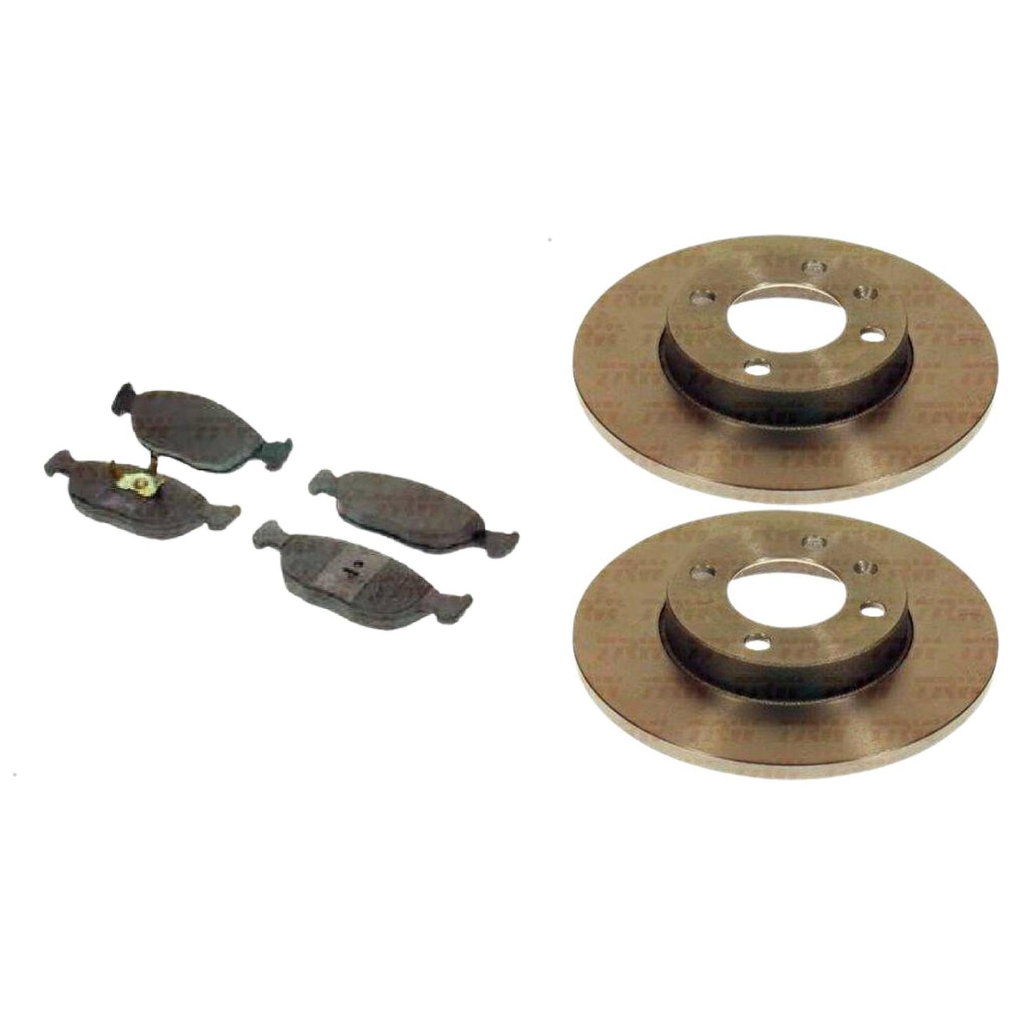Kit Disco e Pastilha Dianteira - TRW - RCPT02180 - RPDI00480 - (1)