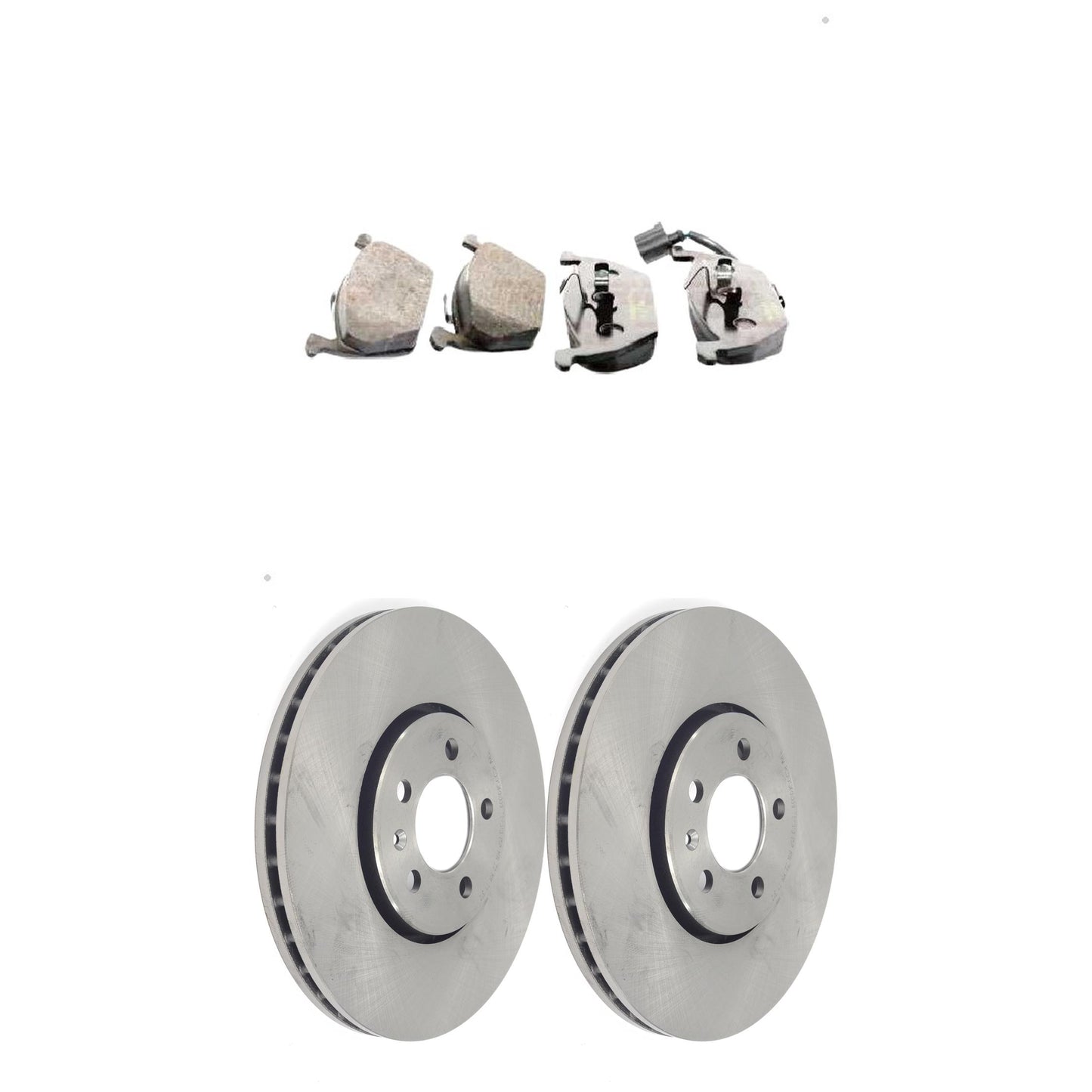 Kit Disco e Pastilha Dianteira - TRW - RCPT04380 - RCDI01360 - (1)