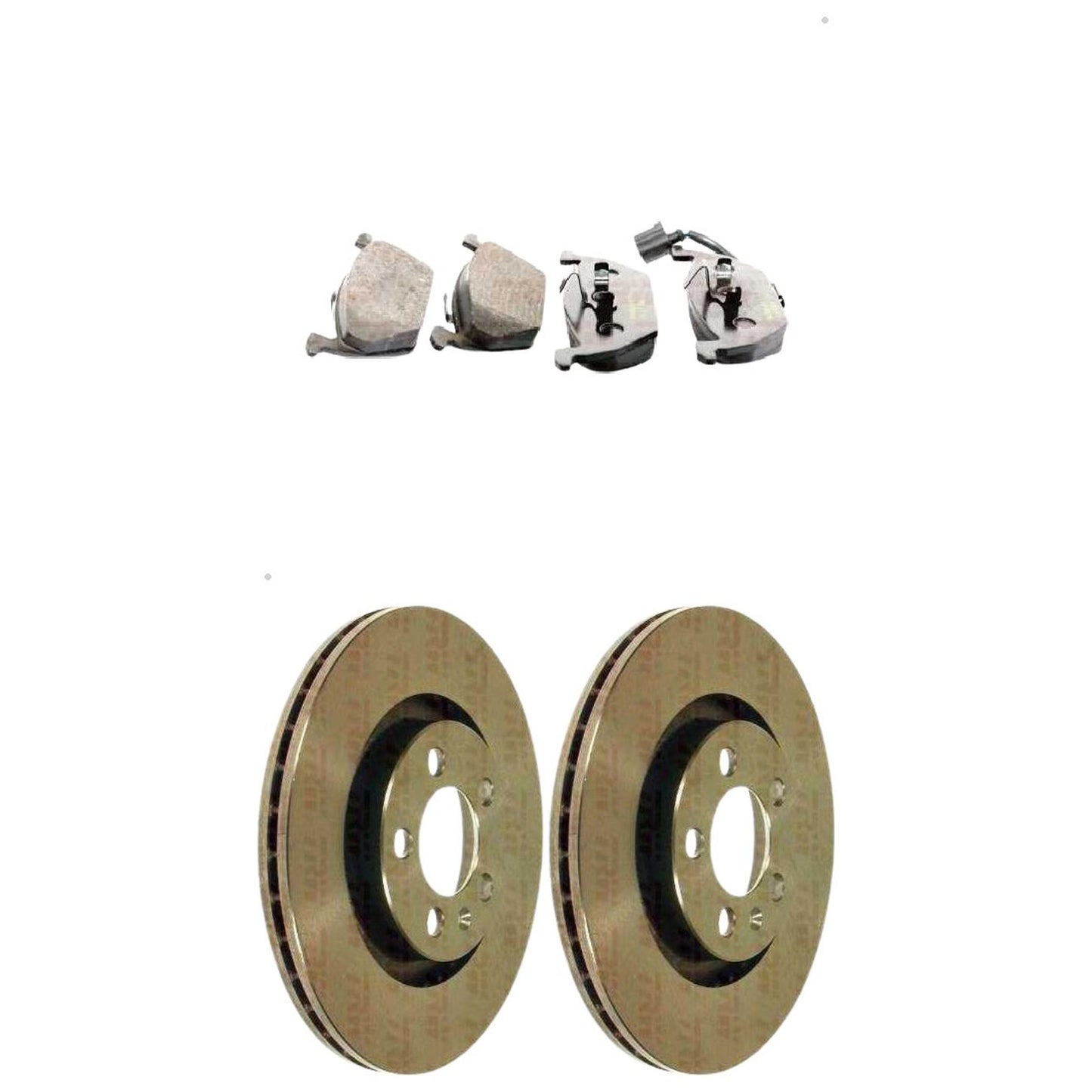 Kit Disco e Pastilha Dianteira - TRW - RCPT04380 - RCDI01630 - (1)