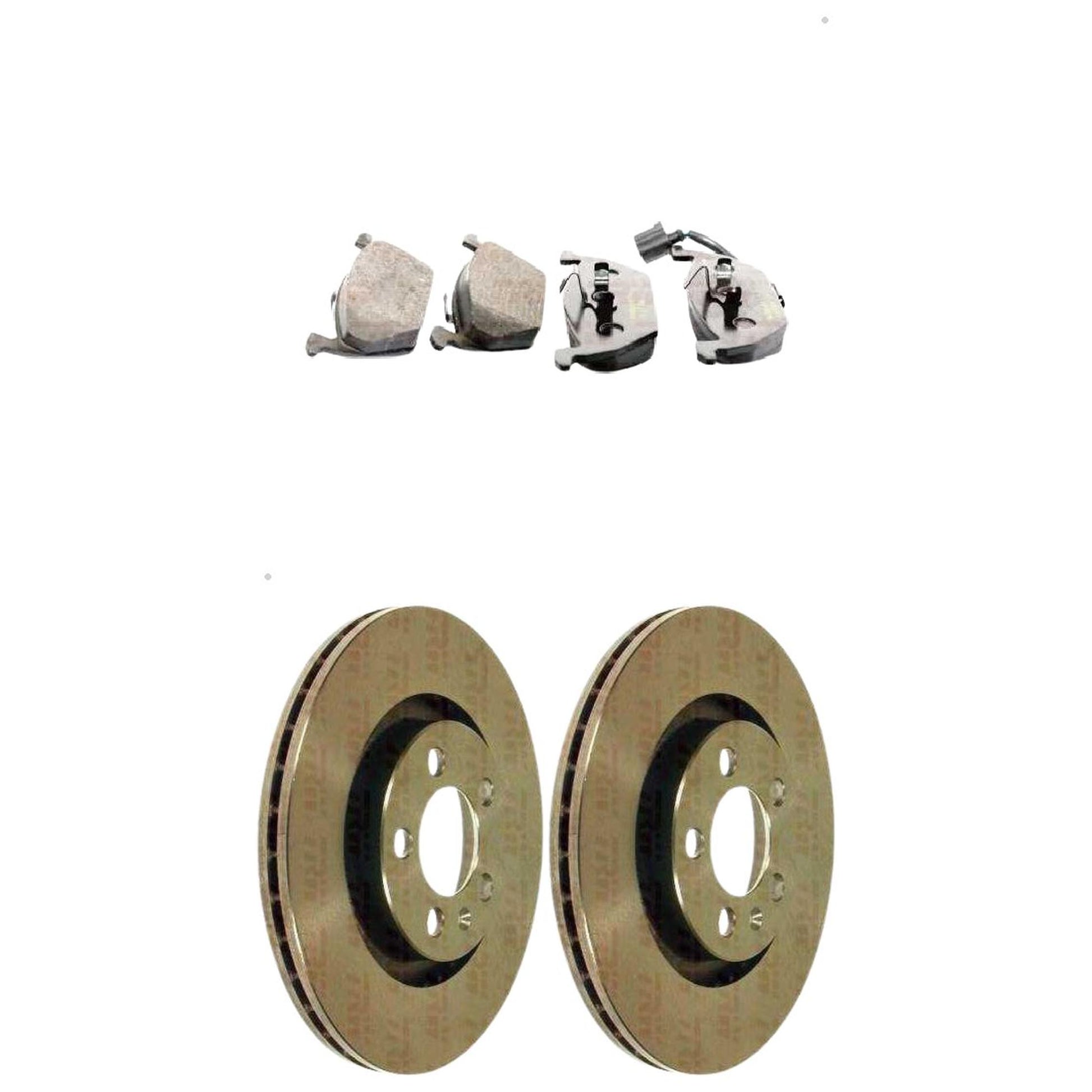 Kit Disco e Pastilha Dianteira - TRW - RCPT04380 - RCDI01630 - (1)