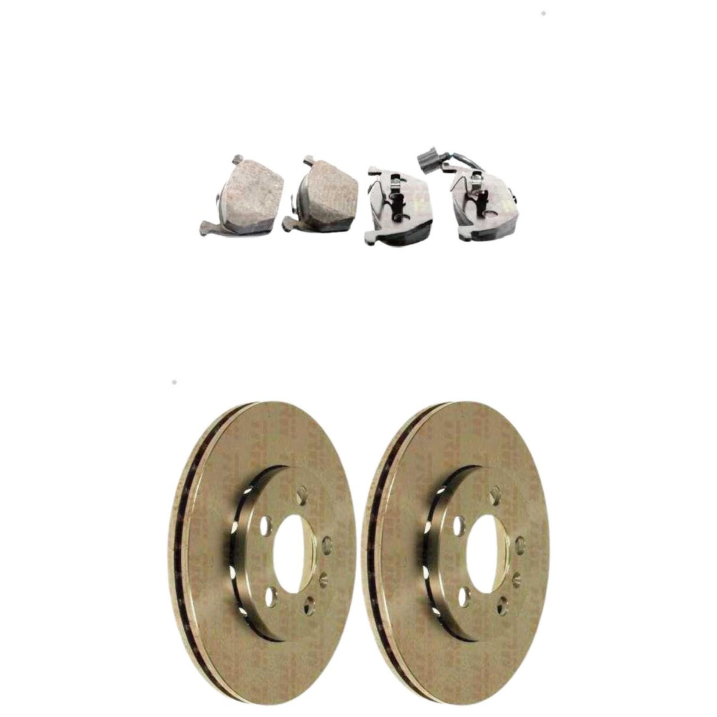 Kit Disco e Pastilha Dianteira - TRW - RCPT04380 - RCDI01740 - (1)