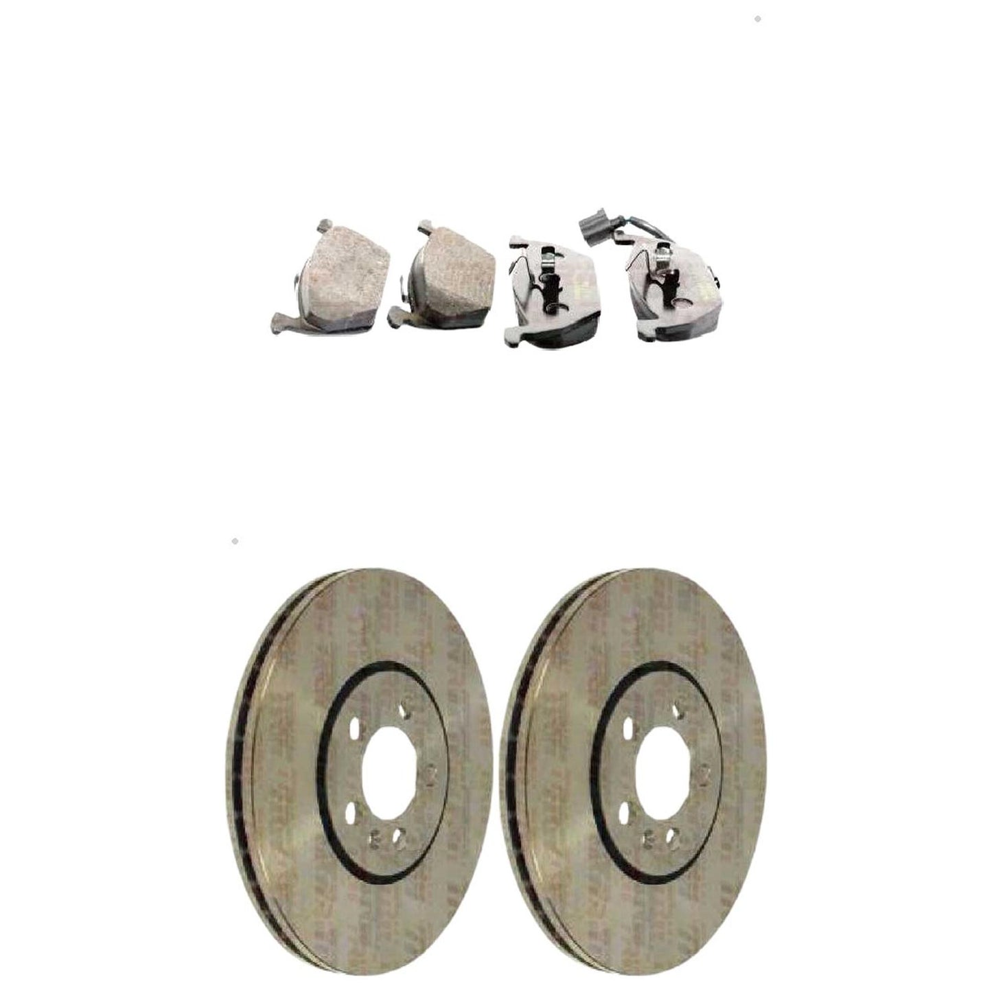 Kit Disco e Pastilha Dianteira - TRW - RCPT04380 - RCDI01520 - (1)
