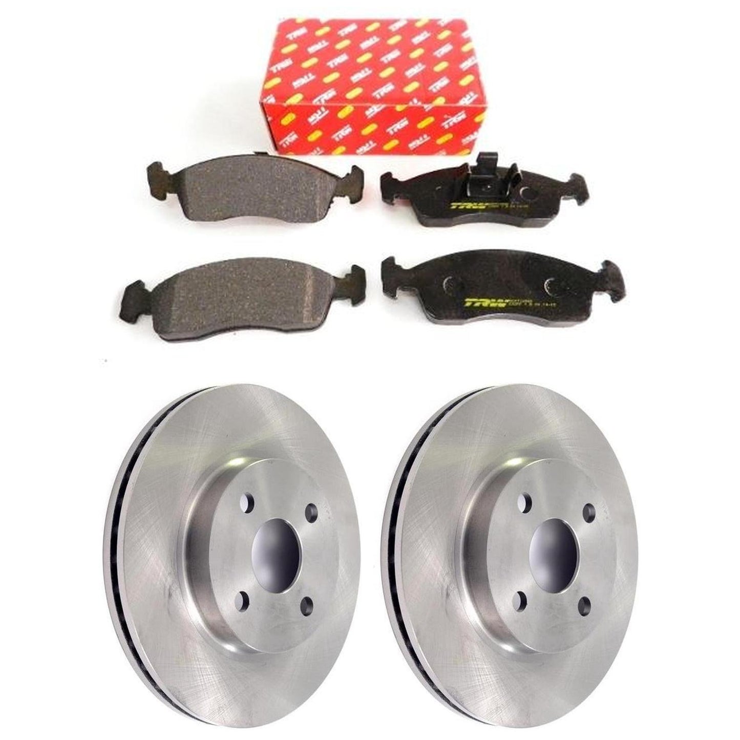 Kit Disco e Pastilha Dianteira - TRW - RCPT14330 - RCDI09620 - (1)