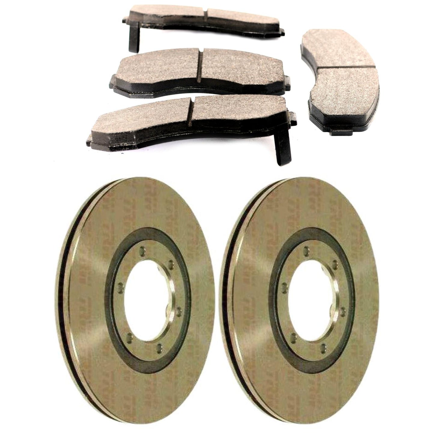 Kit Disco e Pastilha Dianteira - TRW - RCPT04550 - RCDI01550 - (1)