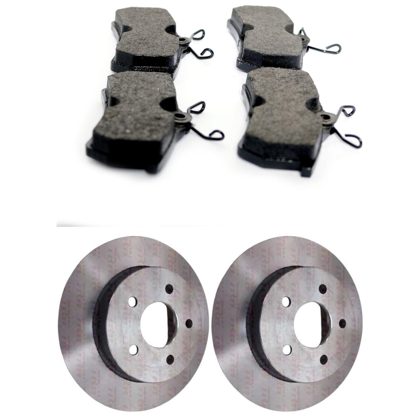 Kit Disco e Pastilha Traseira - TRW - RCPT04840 - RPDI04560 - (1)