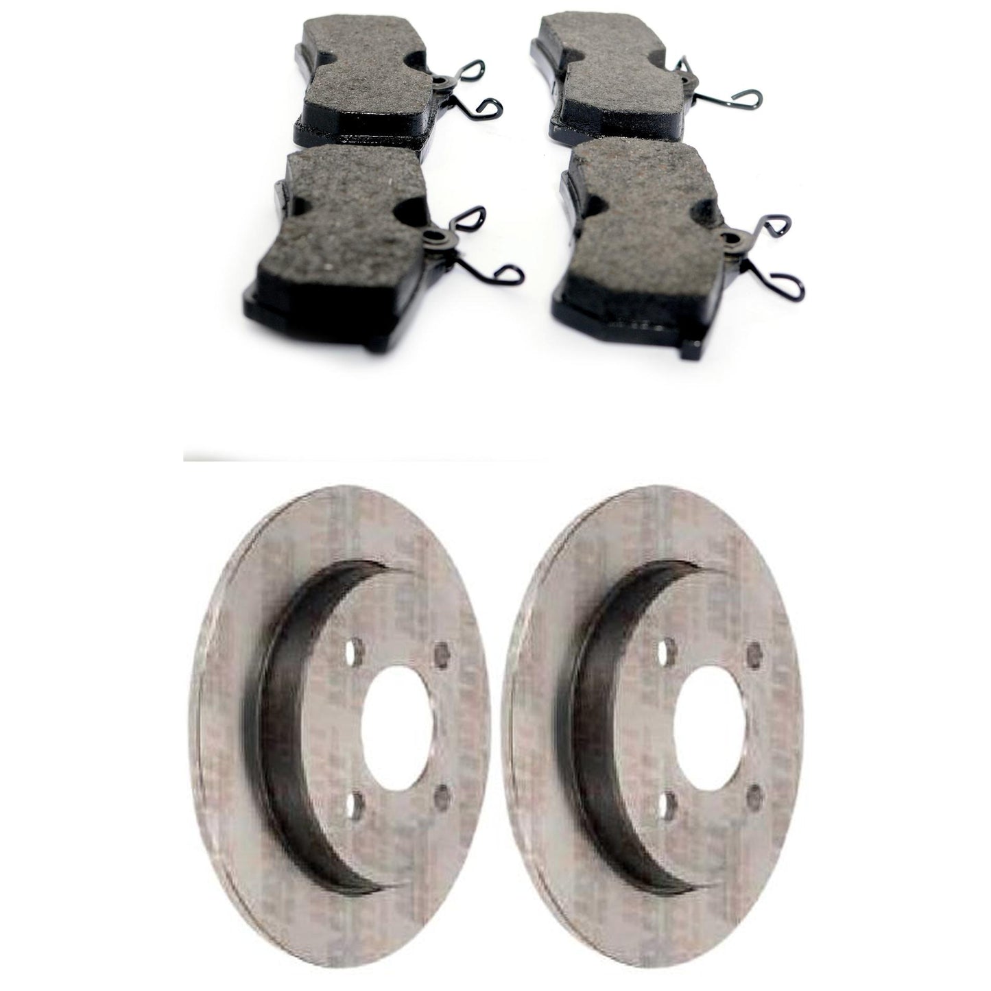 Kit Disco e Pastilha Traseira - TRW - RCPT04840 - RPDI01990 - (1)