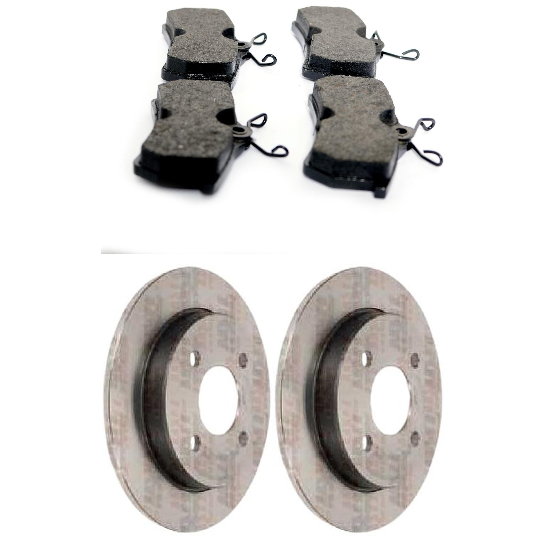 Kit Disco e Pastilha Traseira - TRW - RCPT04840 - RPDI01990 - (1)