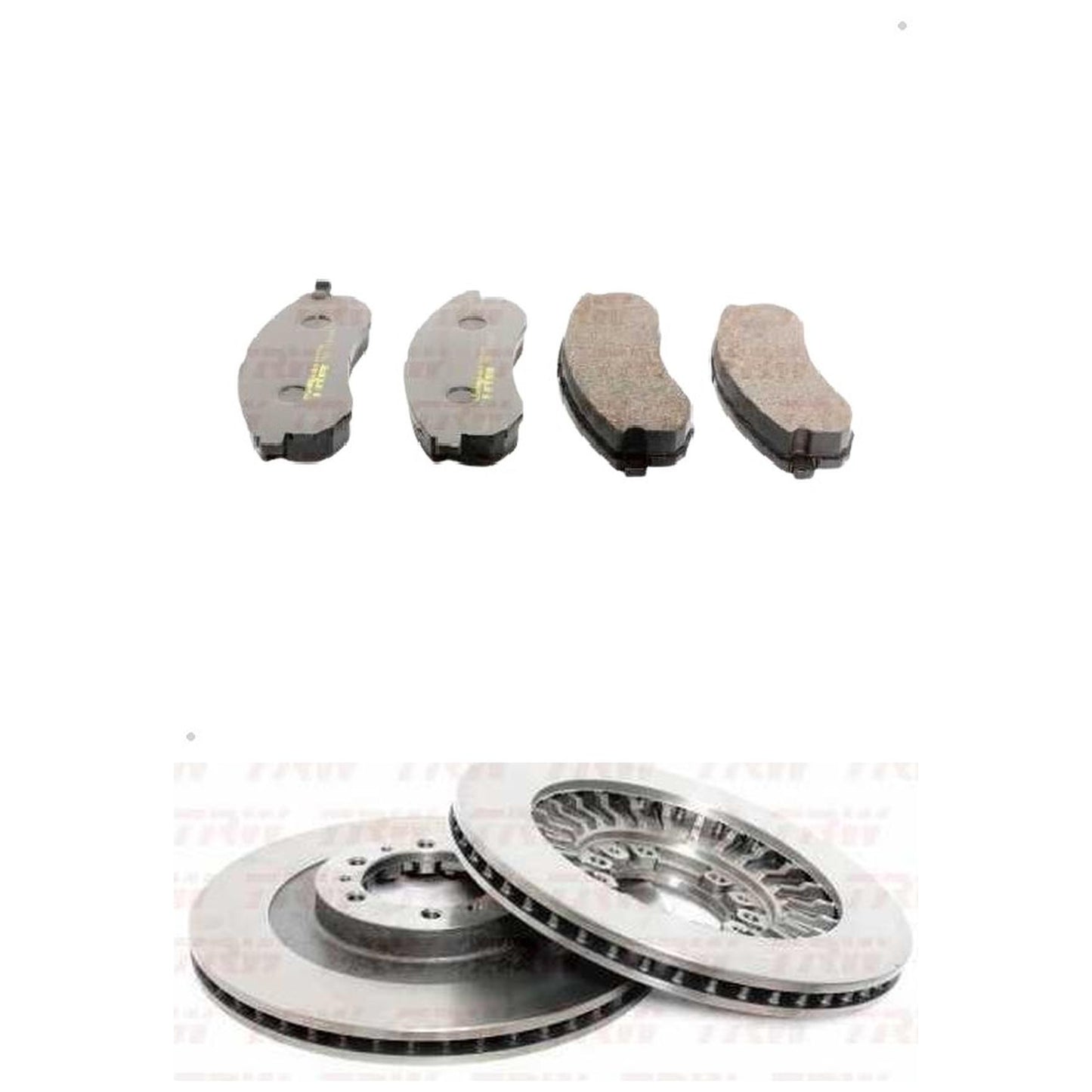 Kit Disco e Pastilha Dianteira - TRW - RCPT08860 - RCDI06260 - (1)