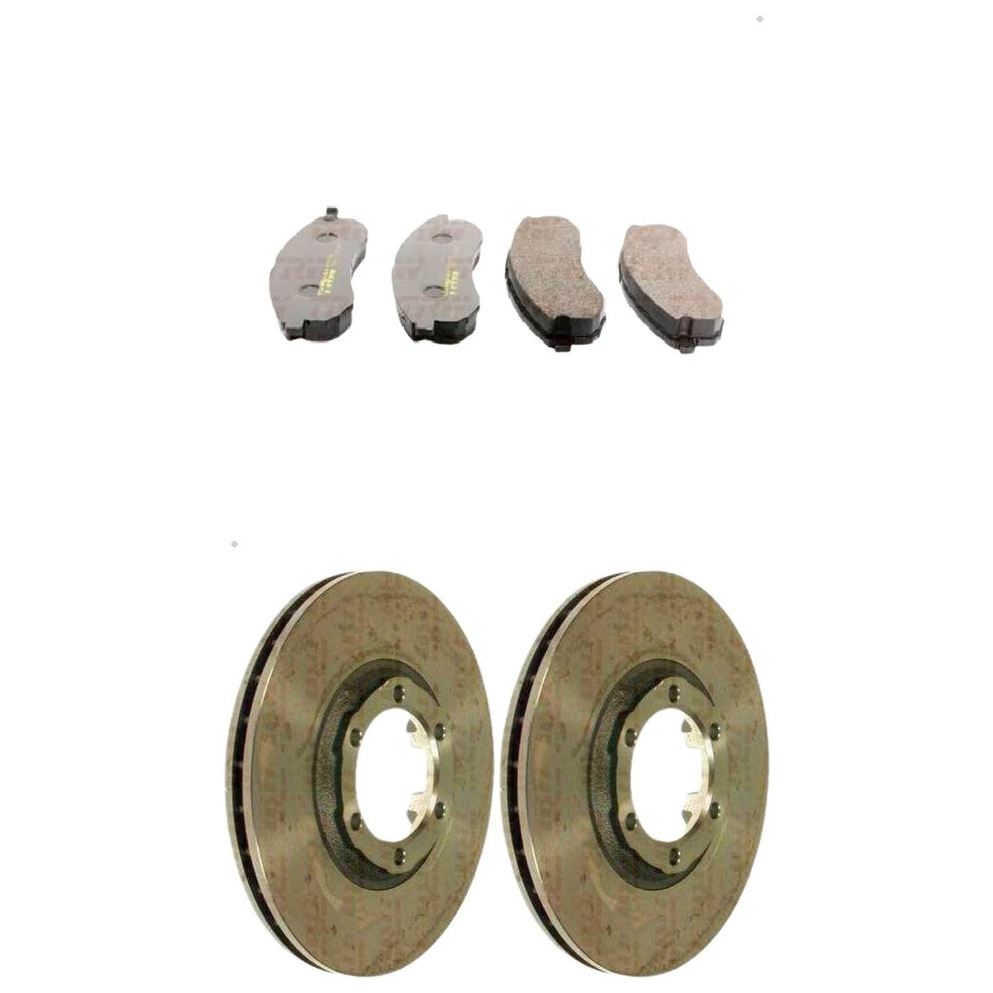 Kit Disco e Pastilha Dianteira - TRW - RCPT08860 - RCDI01290 - (1)
