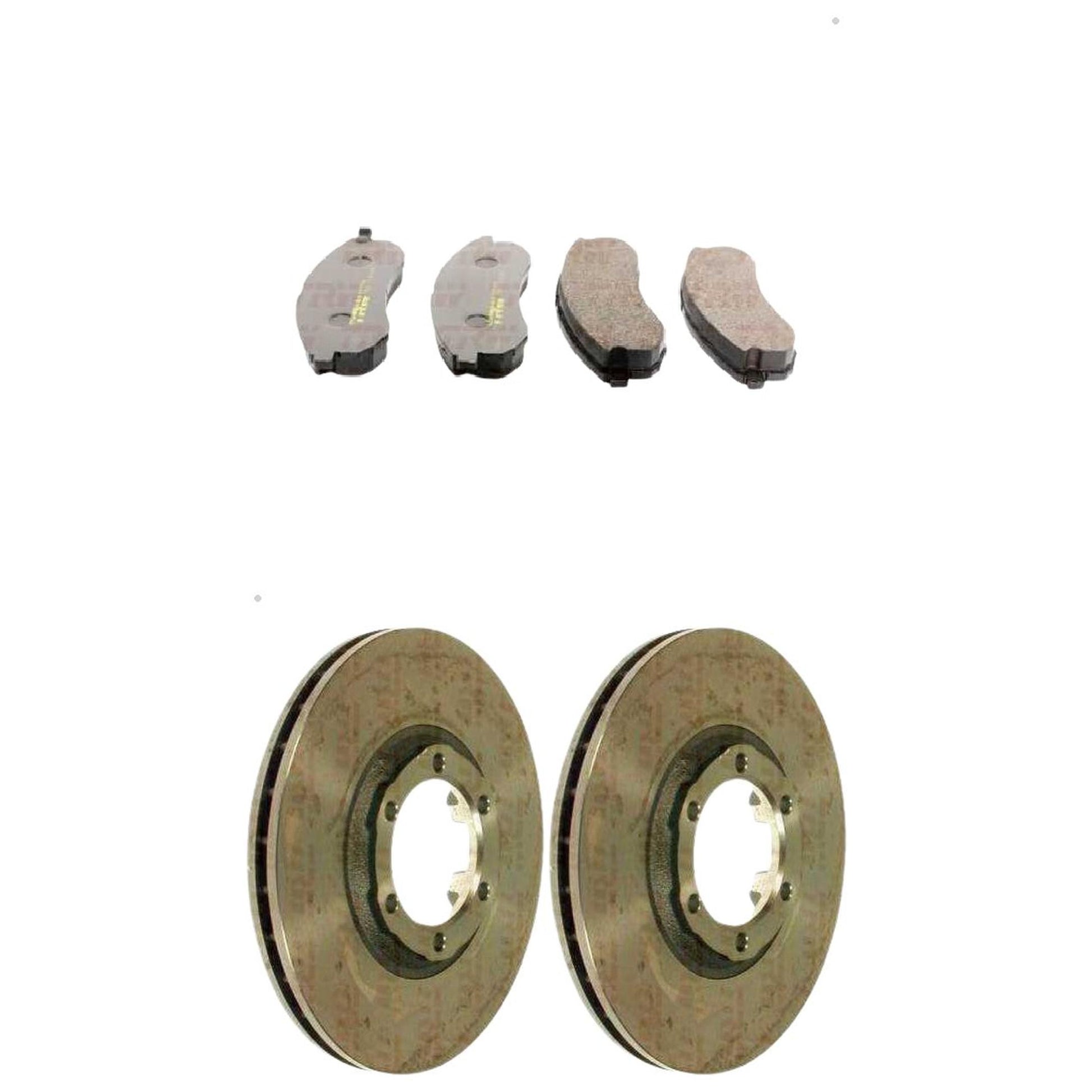 Kit Disco e Pastilha Dianteira - TRW - RCPT08860 - RCDI01290 - (1)