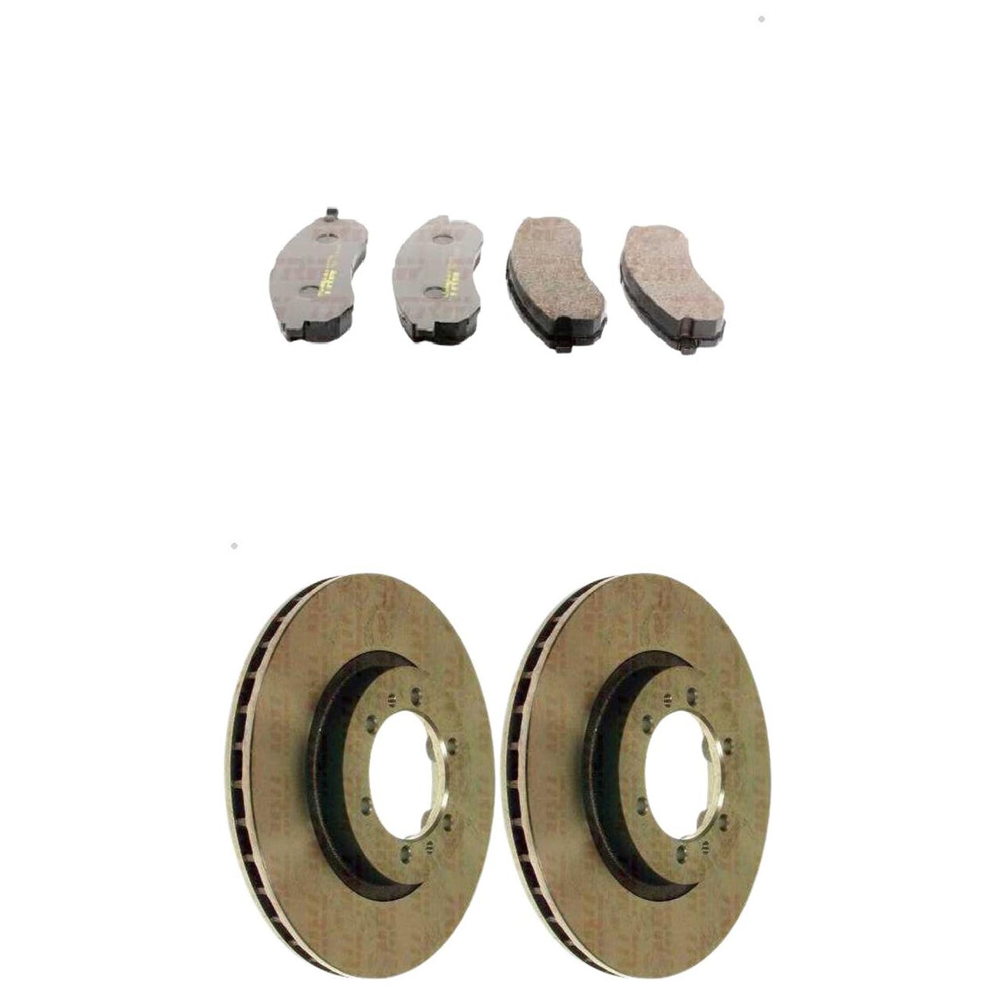 Kit Disco e Pastilha Dianteira - TRW - RCPT08860 - RCDI02290 - (1)