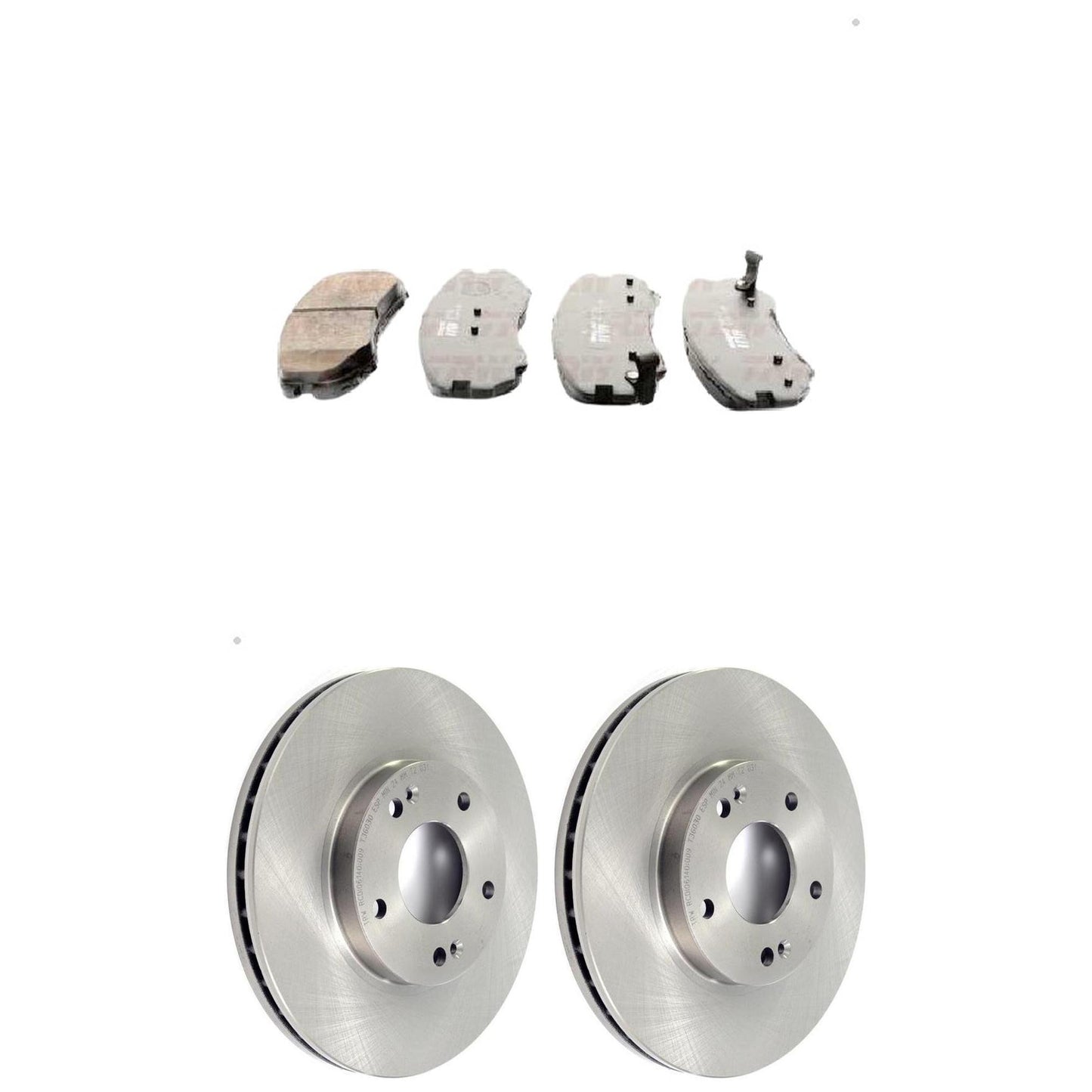 Kit Disco e Pastilha Dianteira - TRW - RCPT09520 - RCDI06140 - (1)