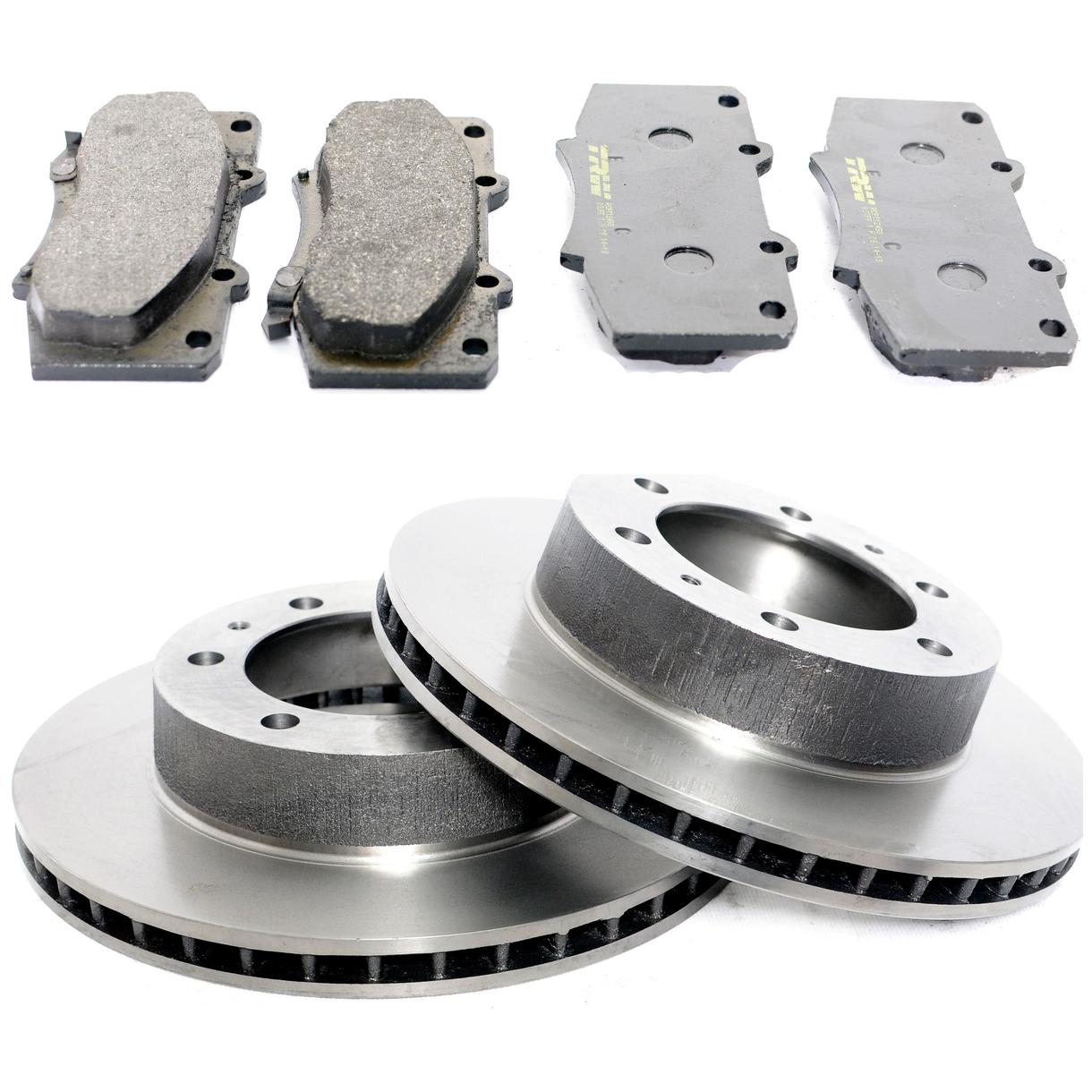 Kit Disco e Pastilha Dianteira - TRW - RCPT12450 - RCDI06230 - (1)