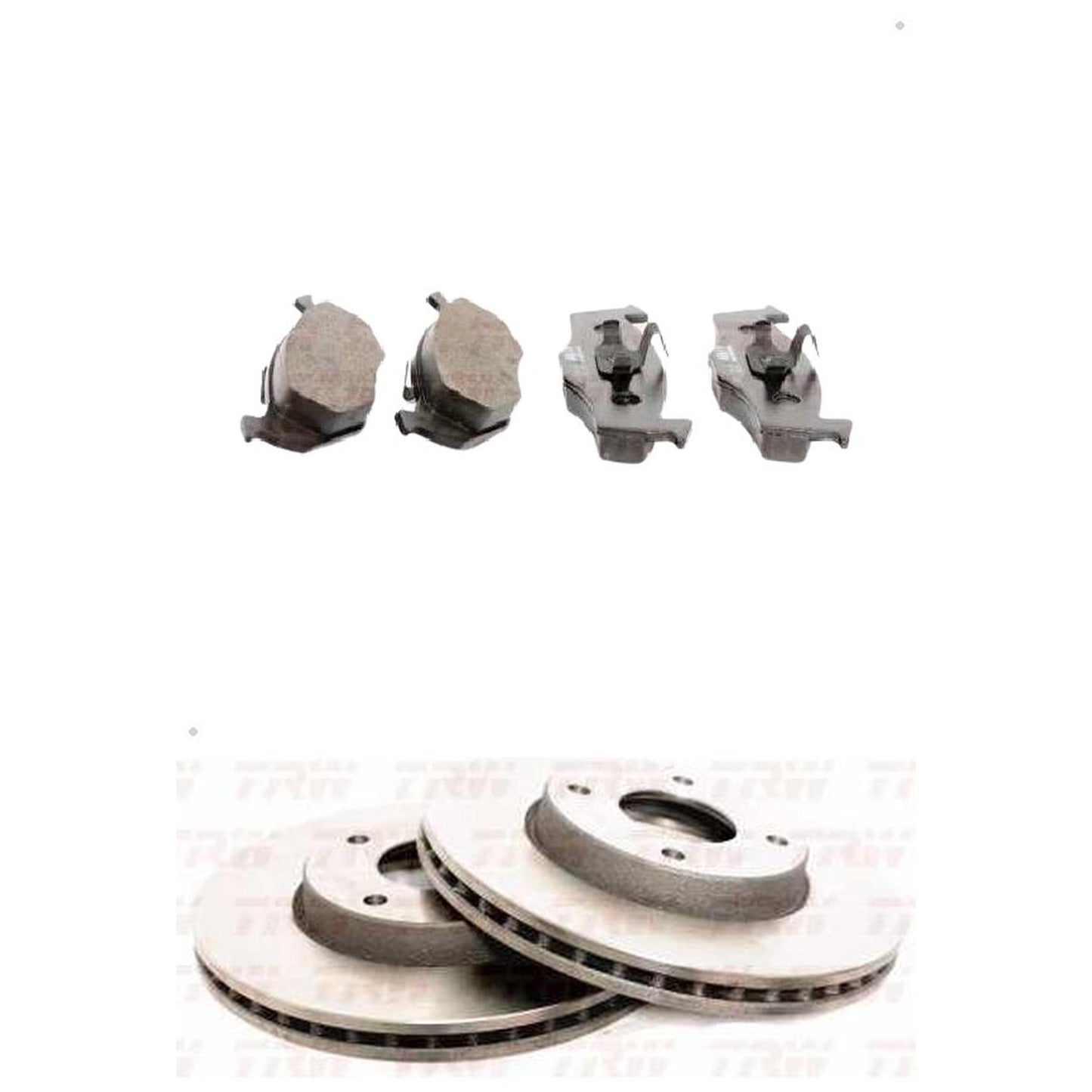 Kit Disco e Pastilha Dianteira - TRW - RCPT12300 - RCDI08140 - (1)