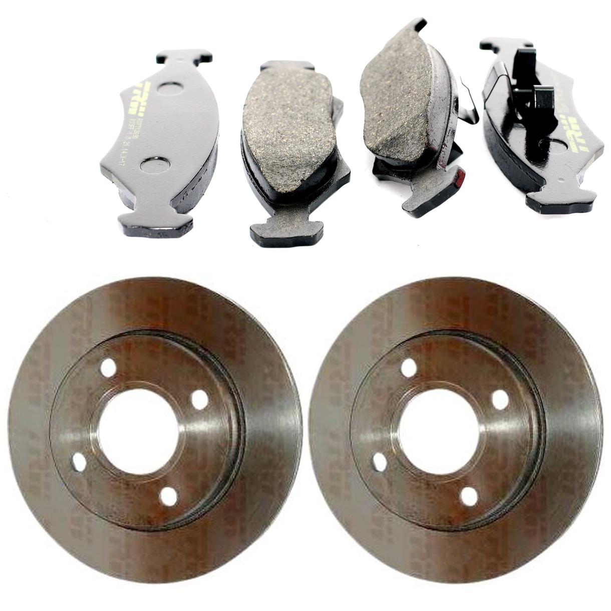 Kit Disco e Pastilha Dianteira - TRW - RCPT12690 - RCDI06290 - (1)