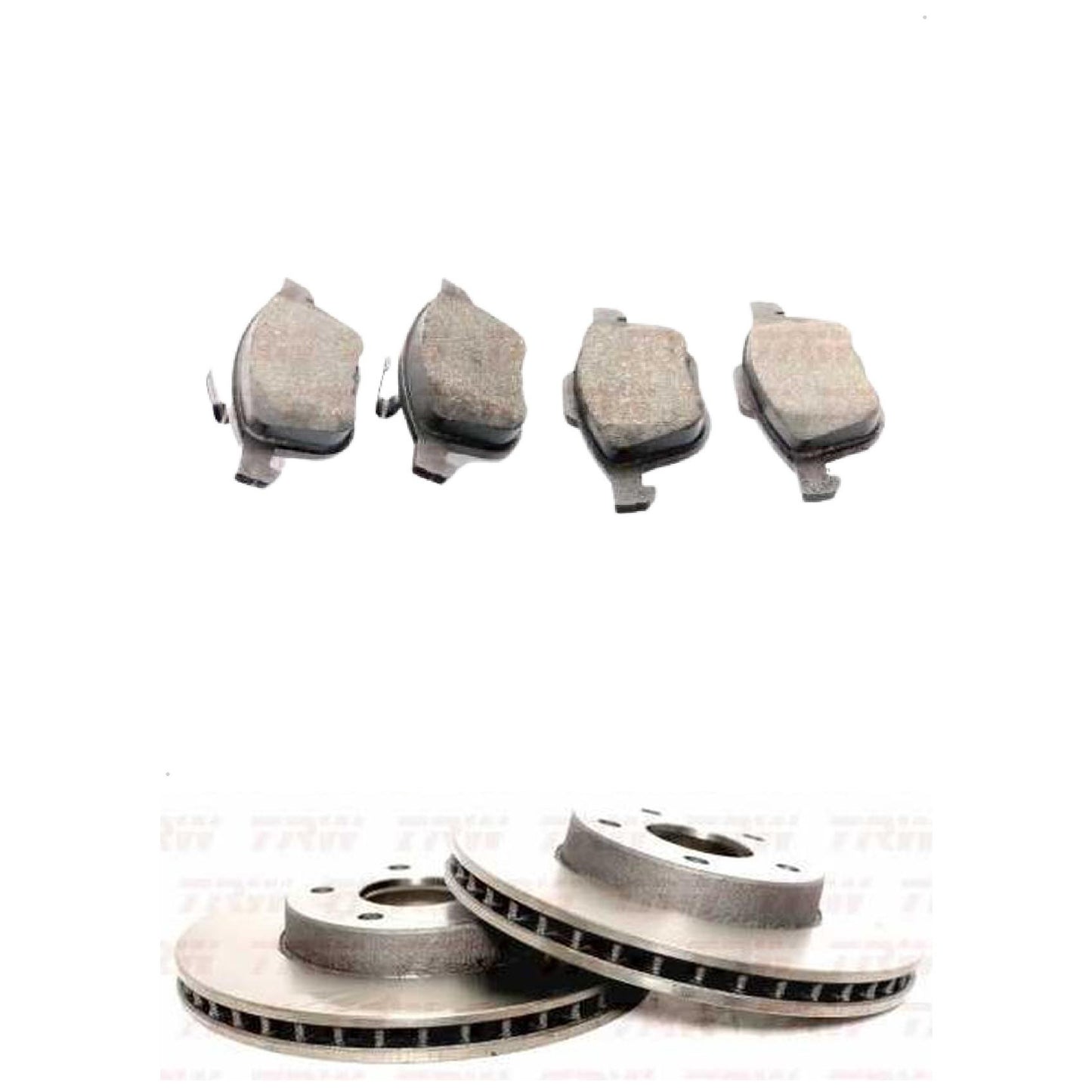 Kit Disco e Pastilha Dianteira - TRW - RCPT12240 - RCDI08400 - (1)