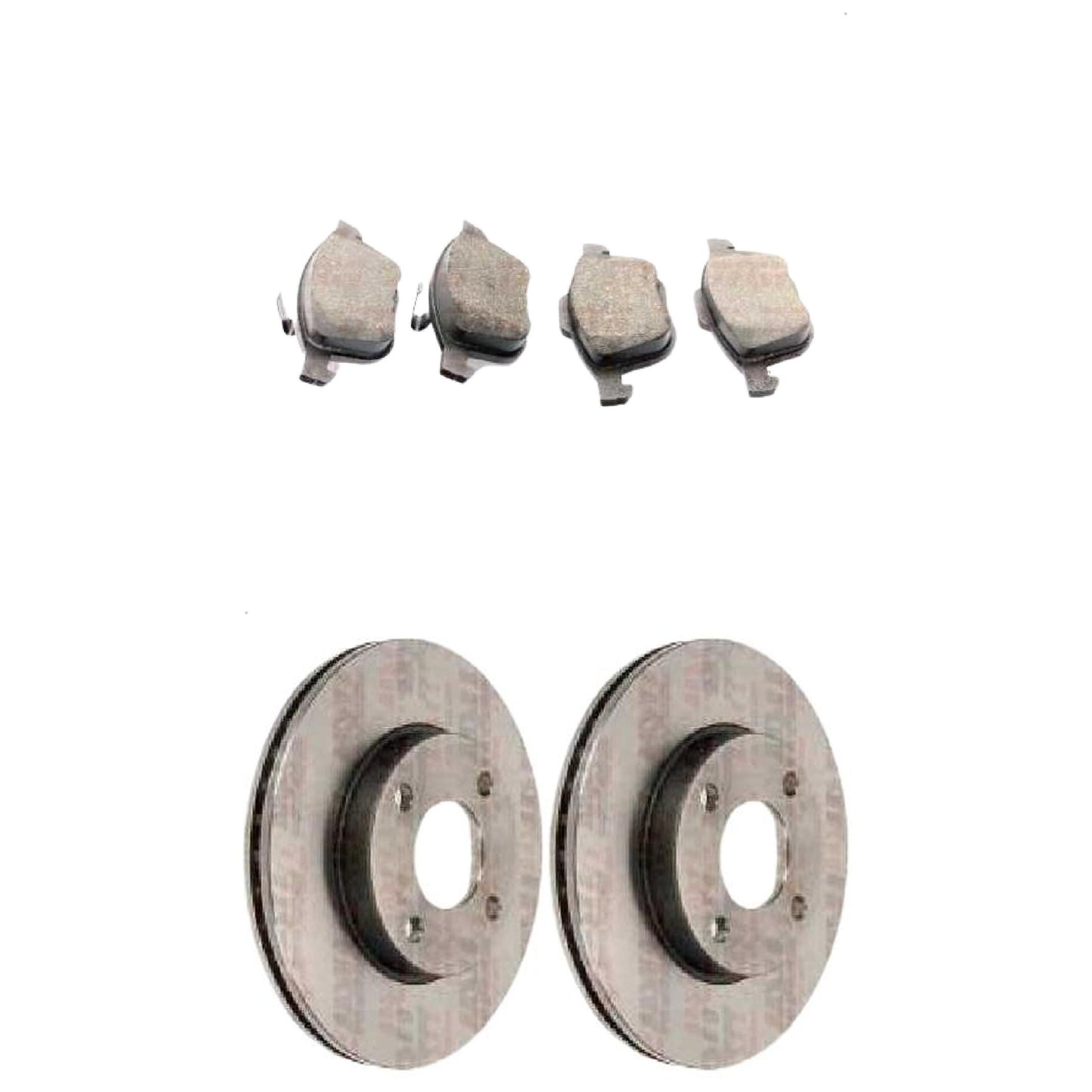 Kit Disco e Pastilha Dianteira - TRW - RCPT12240 - RCDI02850 - (1)
