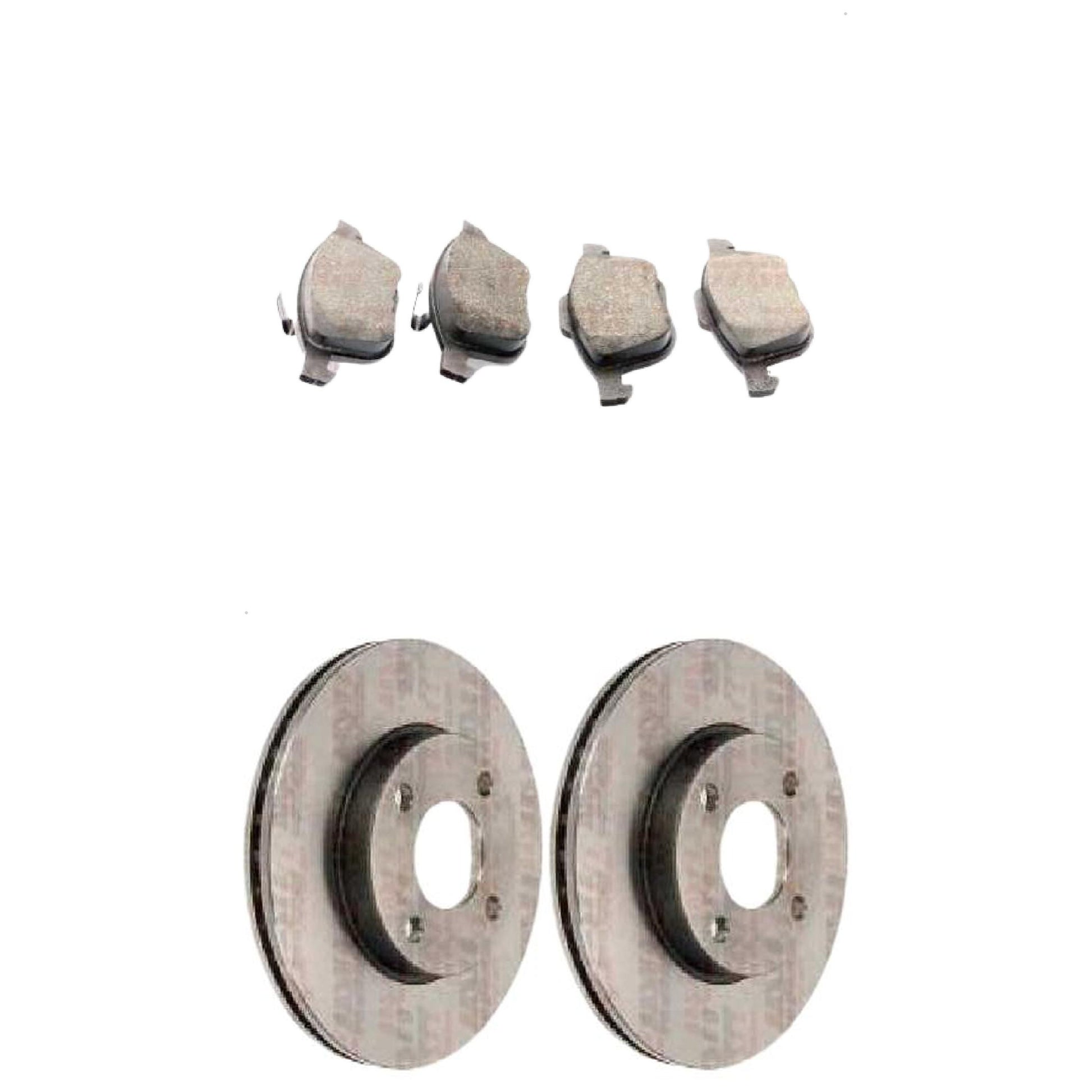 Kit Disco e Pastilha Dianteira - TRW - RCPT12240 - RCDI02850 - (1)
