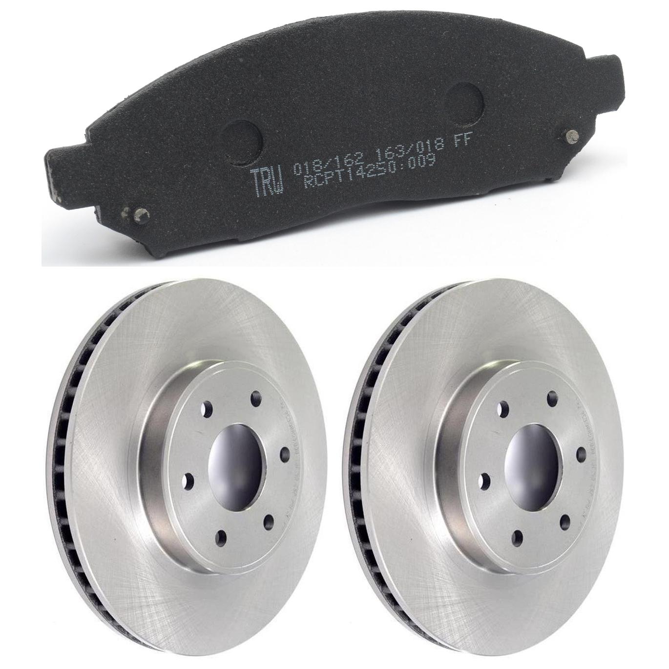 Kit Disco e Pastilha Dianteira - TRW - RCPT14250 - RCDI08850 - (1)