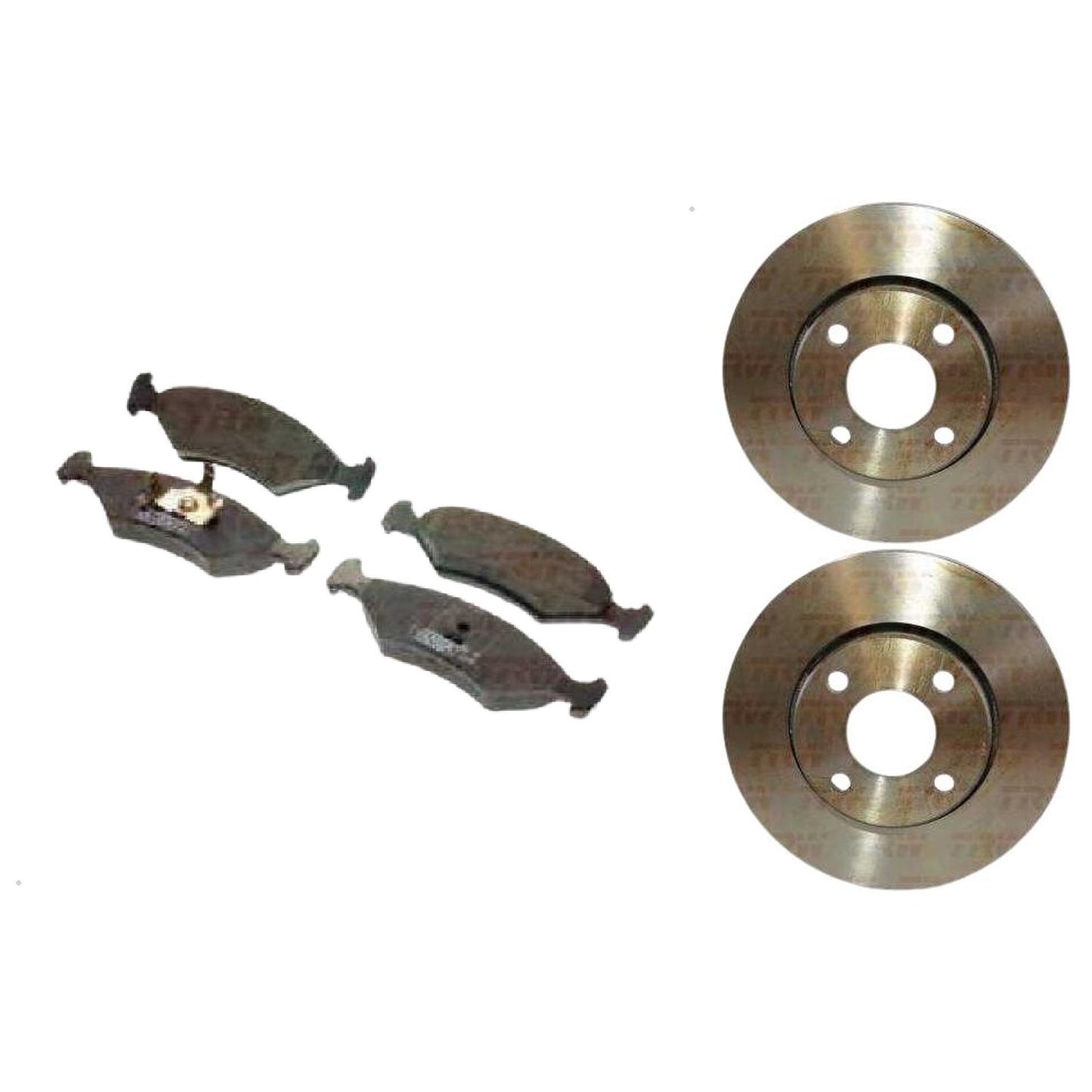 Kit Disco e Pastilha Dianteira - TRW - RCPT00101 - RCDI00728 - (1)