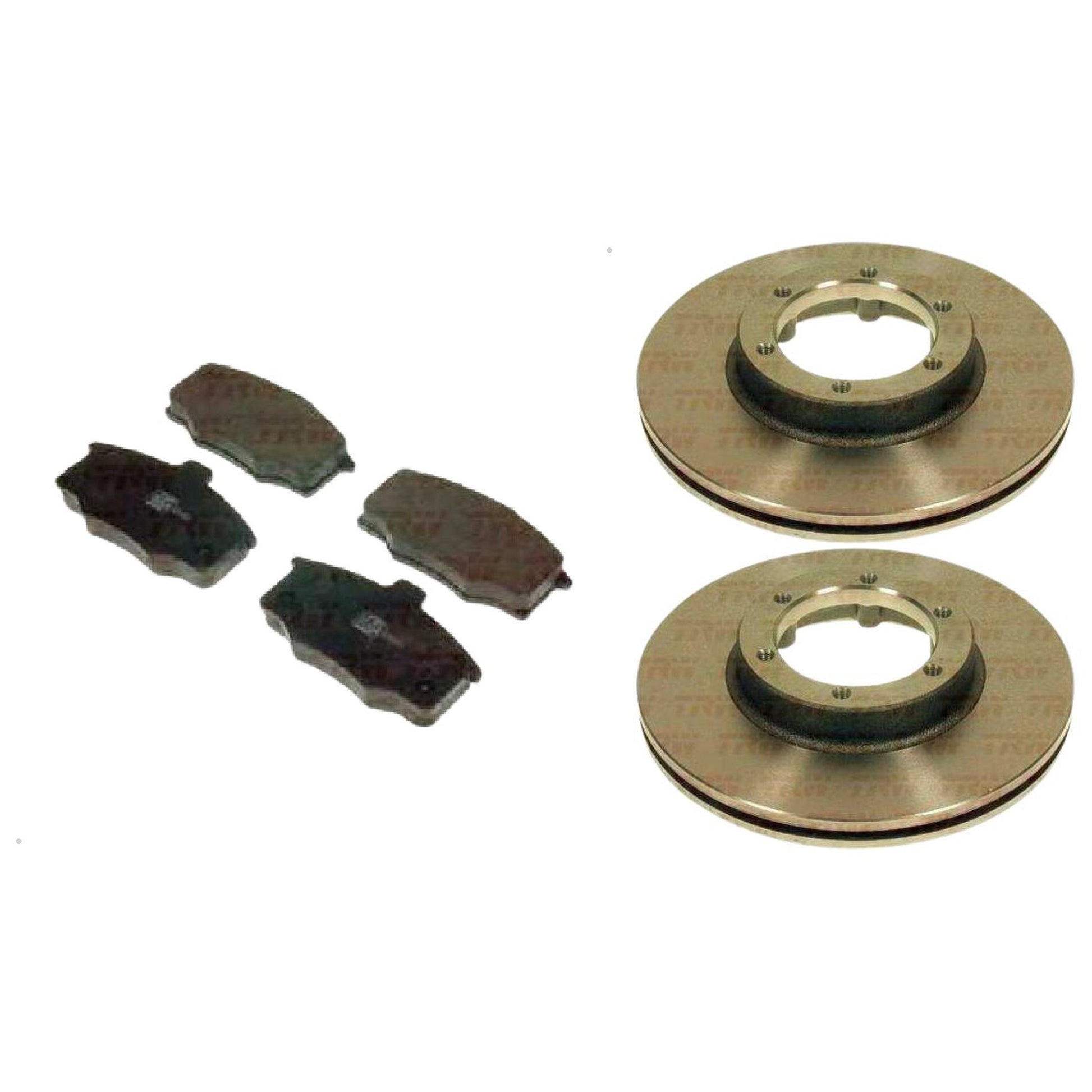 Kit Disco e Pastilha Dianteira - TRW - RCPT00152 - RCDI00870 - (1)