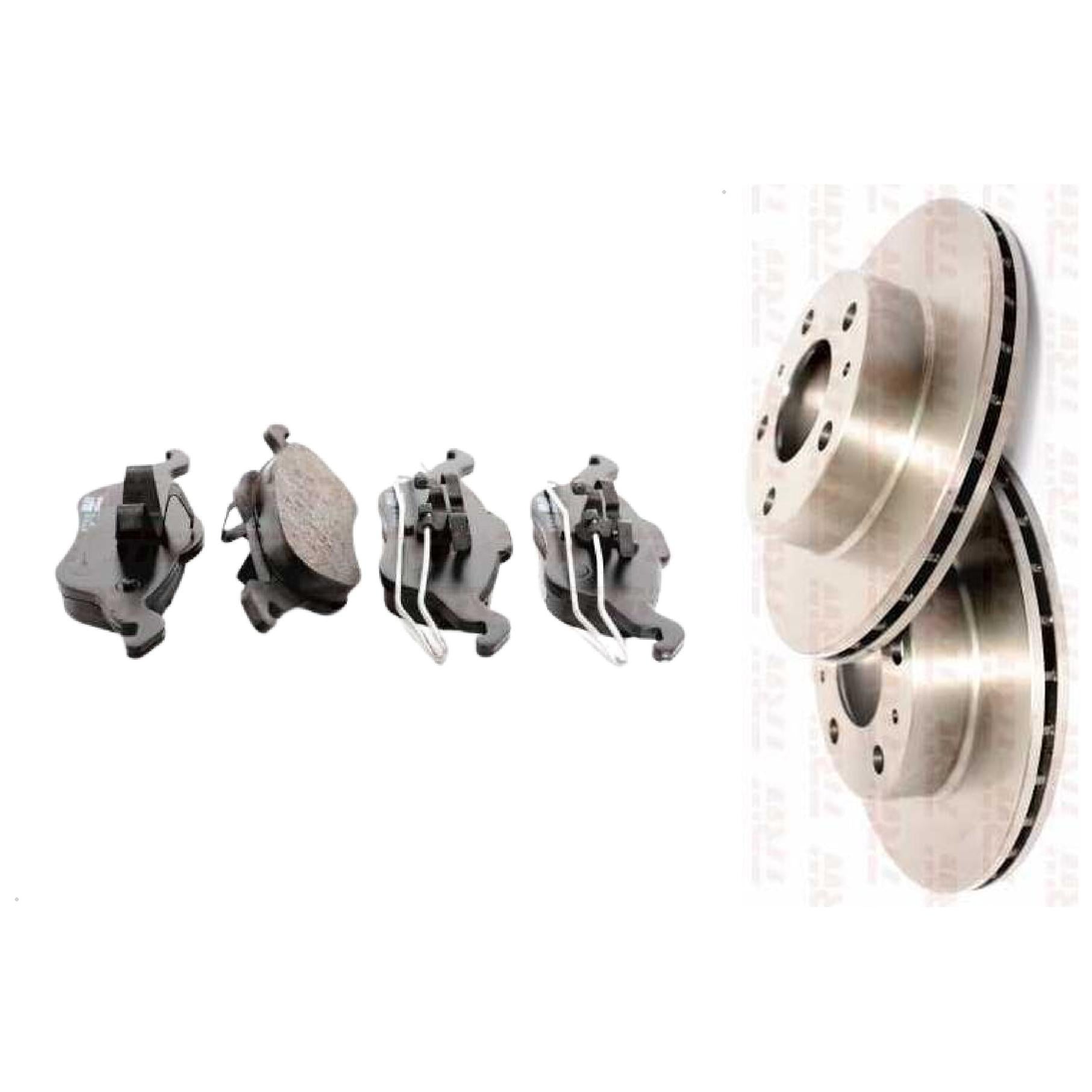 Kit Disco e Pastilha Dianteira - TRW - RCPT08220 - RCDI01880 - (1)