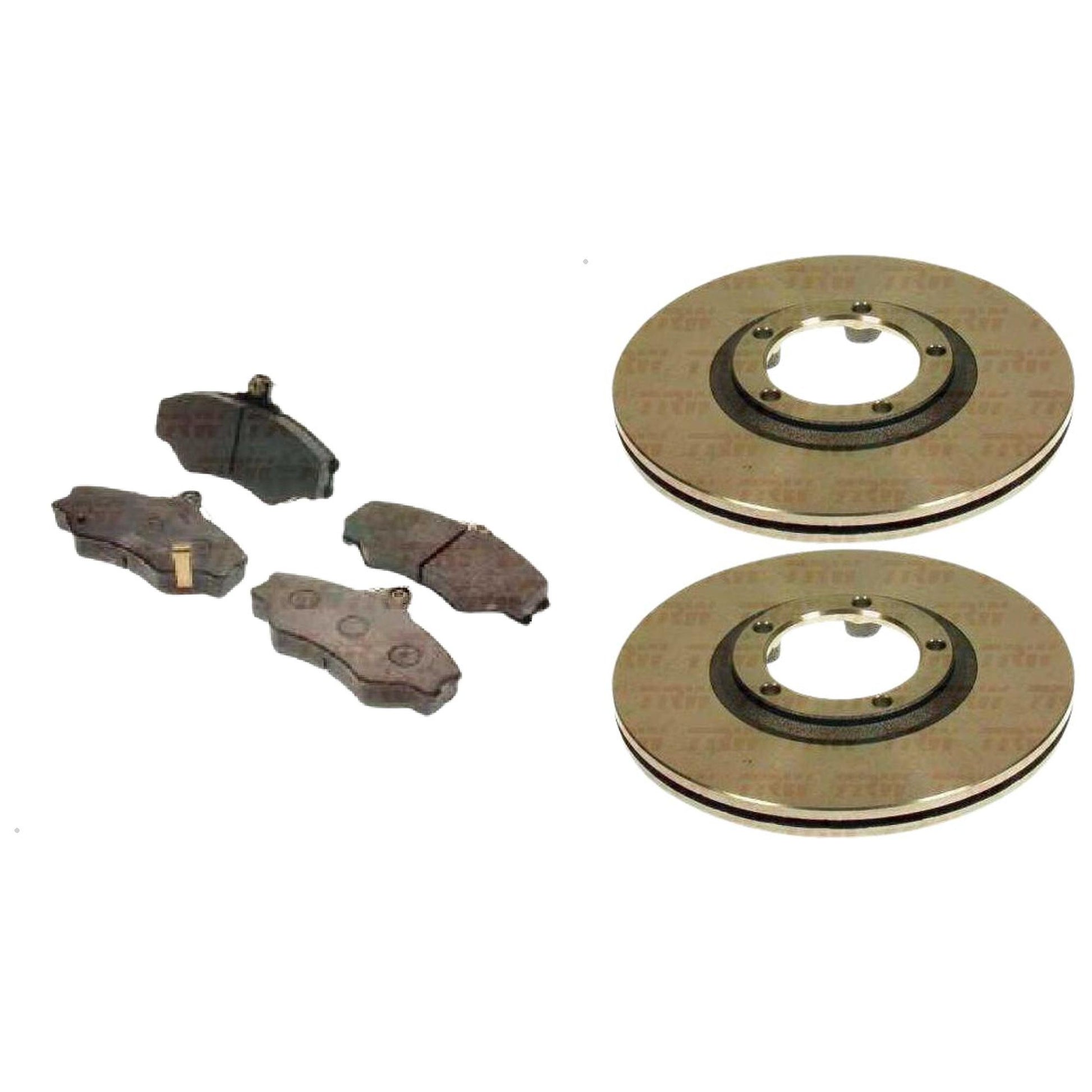 Kit Disco e Pastilha Dianteira - TRW - RCPT01720 - RCDI01570 - (1)