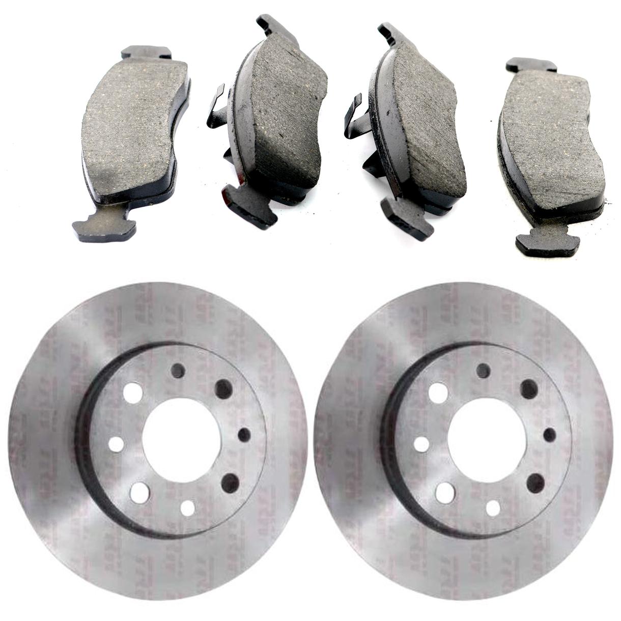 Kit Disco e Pastilha Dianteira - TRW - RCPT12550 - RCDI08340 - (1)