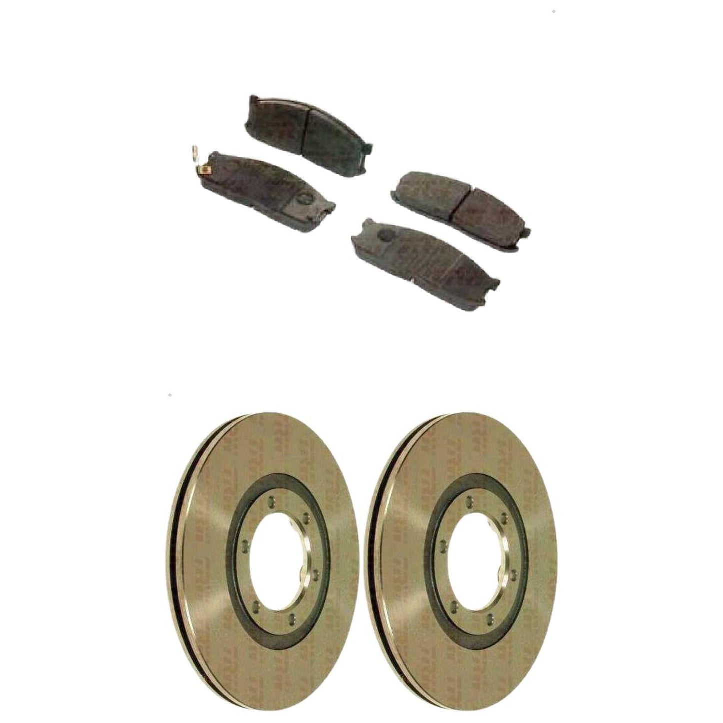 Kit Disco e Pastilha Dianteira - TRW - RCPT01350 - RCDI01550 - (1)