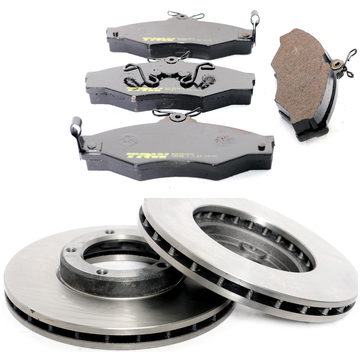 Kit Disco e Pastilha Dianteira - TRW - RCPT04470 - RCDI00920 - (1)