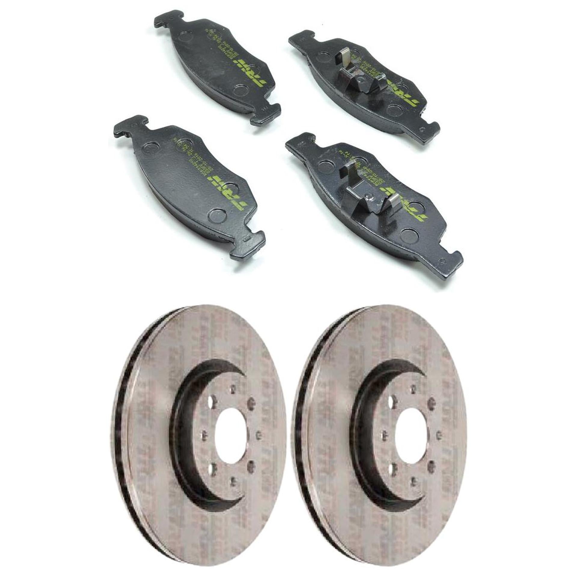 Kit Disco e Pastilha Dianteira - TRW - RCPT14210 - RCDI02860 - (1)