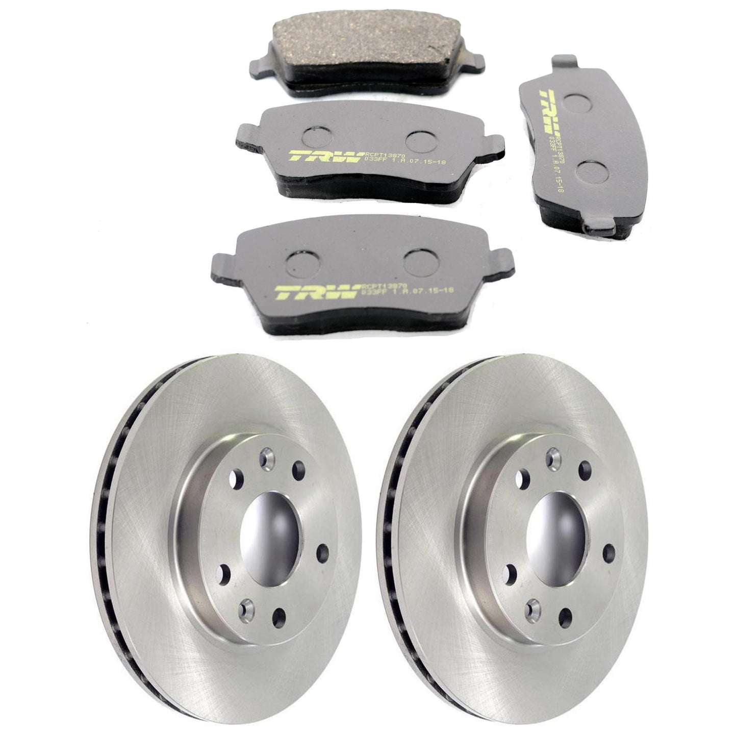 Kit Disco e Pastilha Dianteira - TRW - RCPT13870 - RCDI09320 - (1)