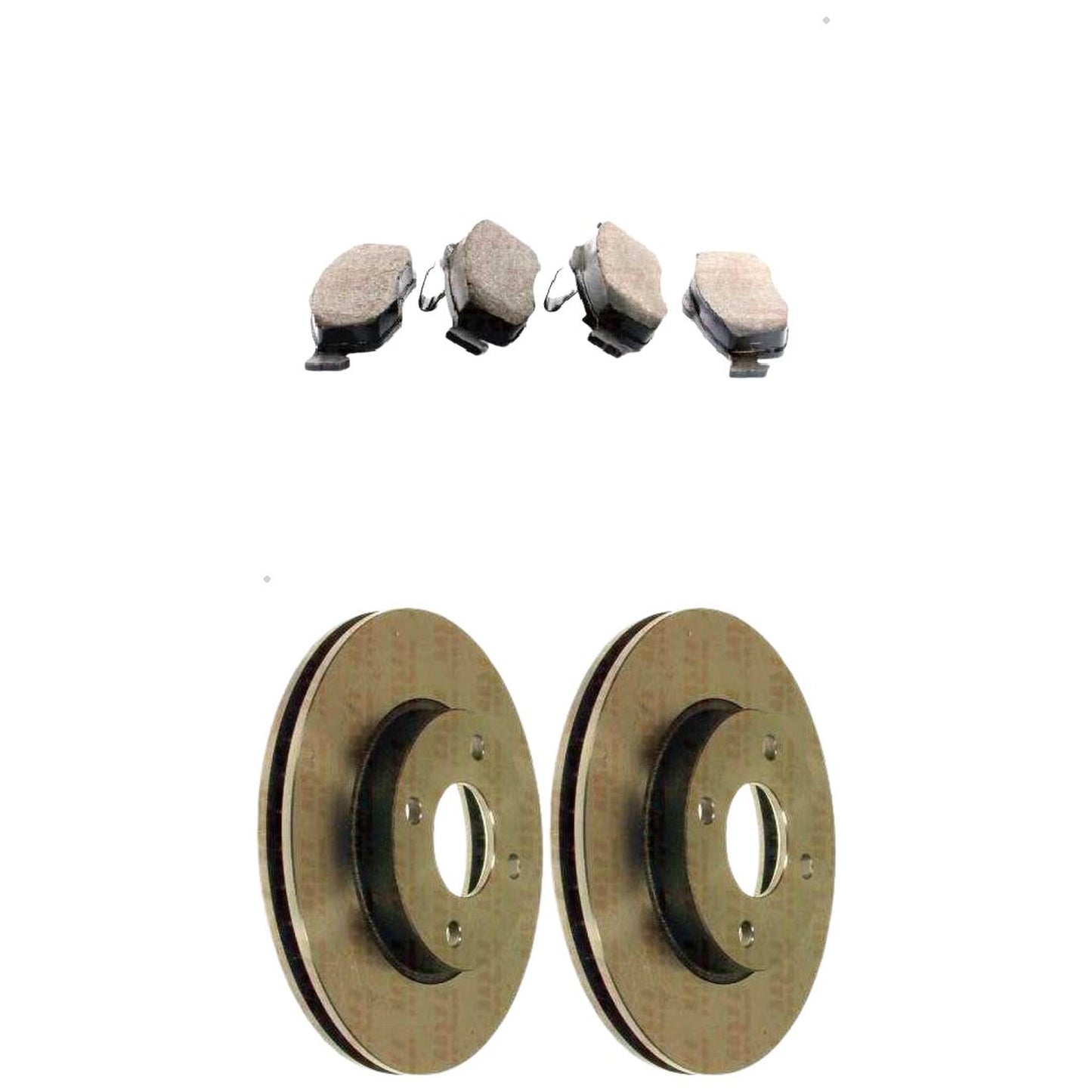 Kit Disco e Pastilha Dianteira - TRW - RCPT01580 - RCDI01930 - (1)