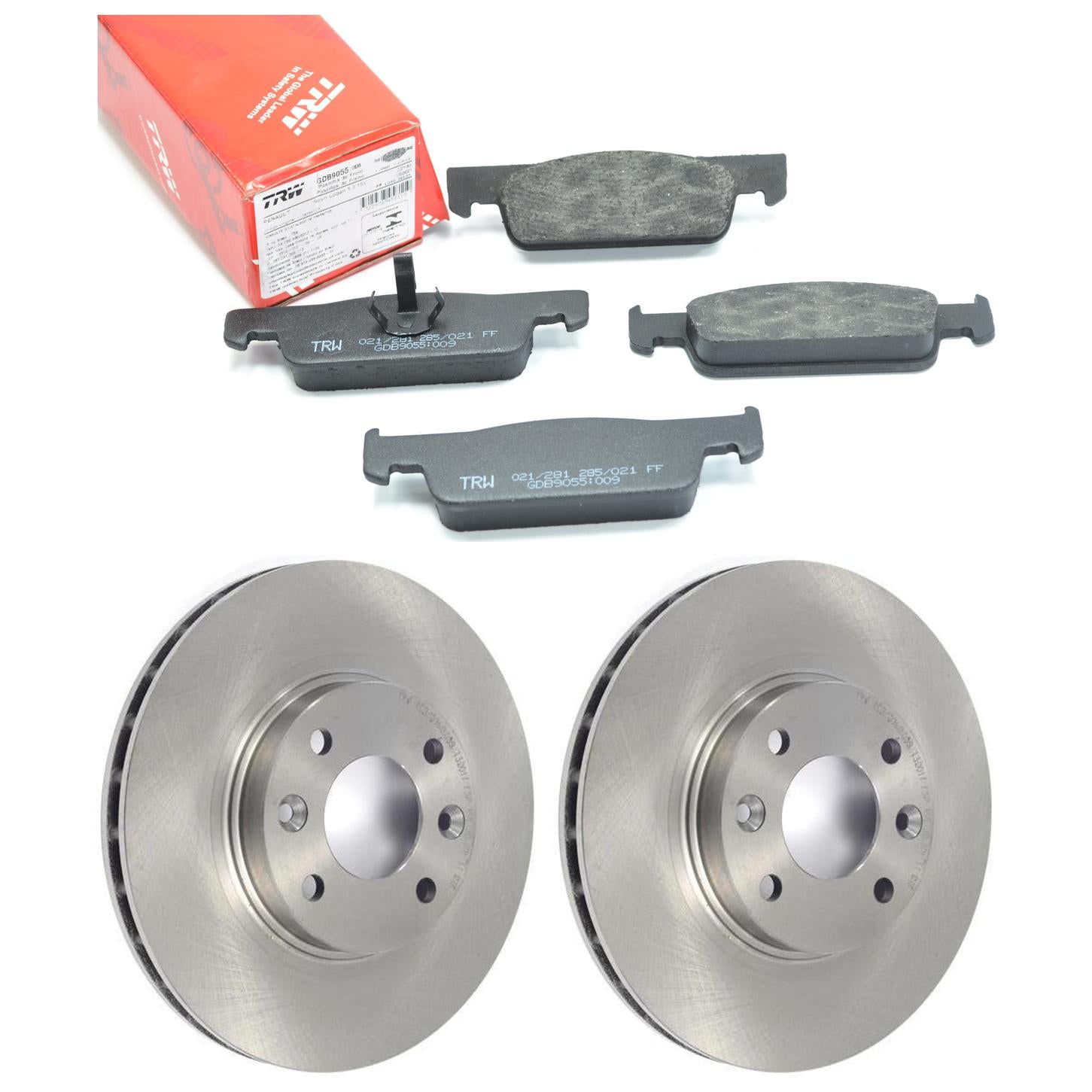 Kit Disco e Pastilha Dianteira - TRW - GDB9055 - RCDI10960 - (1)