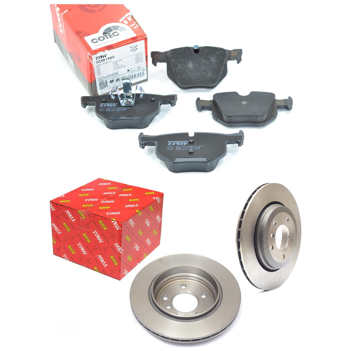 Kit Disco e Pastilha Traseira - TRW - GDB1560 - RCDI06130 - (1)