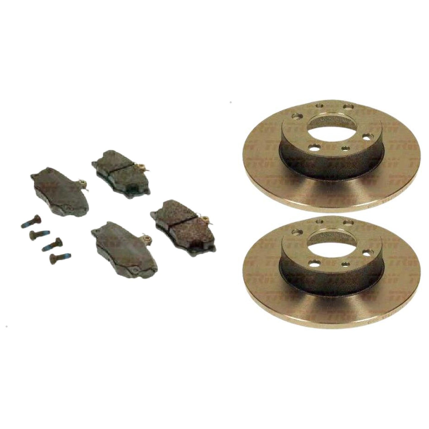 Kit Disco e Pastilha Dianteira - TRW - RCPT00860 - RPDI01440 - (1)