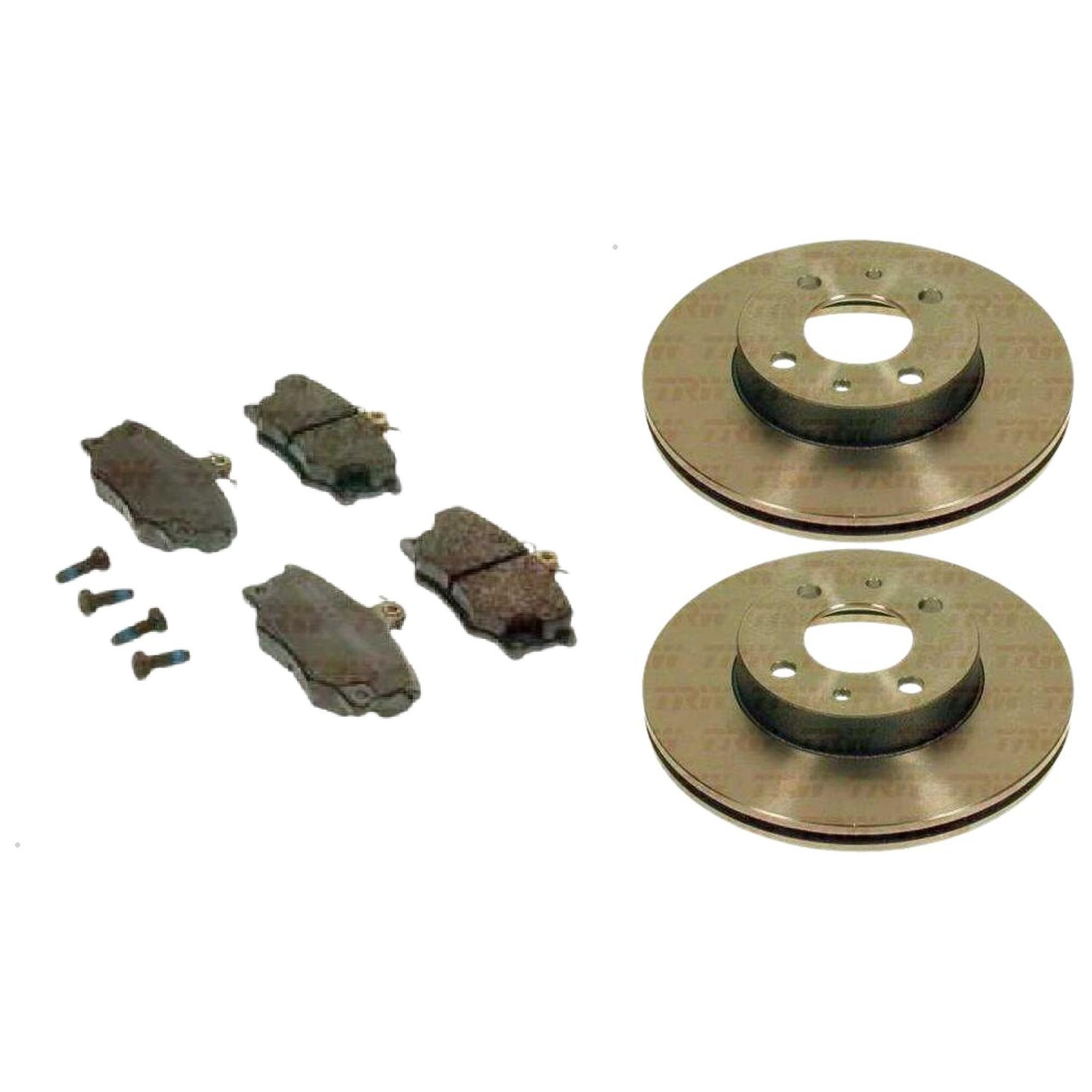 Kit Disco e Pastilha Dianteira - TRW - RCPT00860 - RCDI02510 - (1)