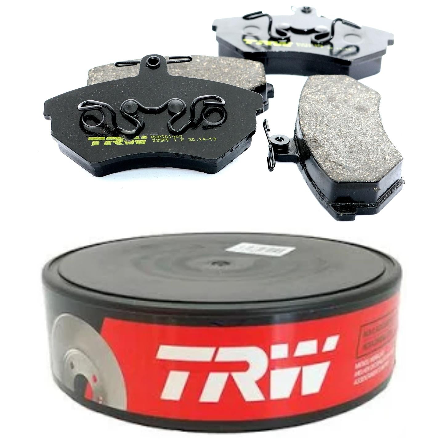 Kit Disco e Pastilha Dianteira - TRW - RCPT01400 - RCDI01810 - (1)