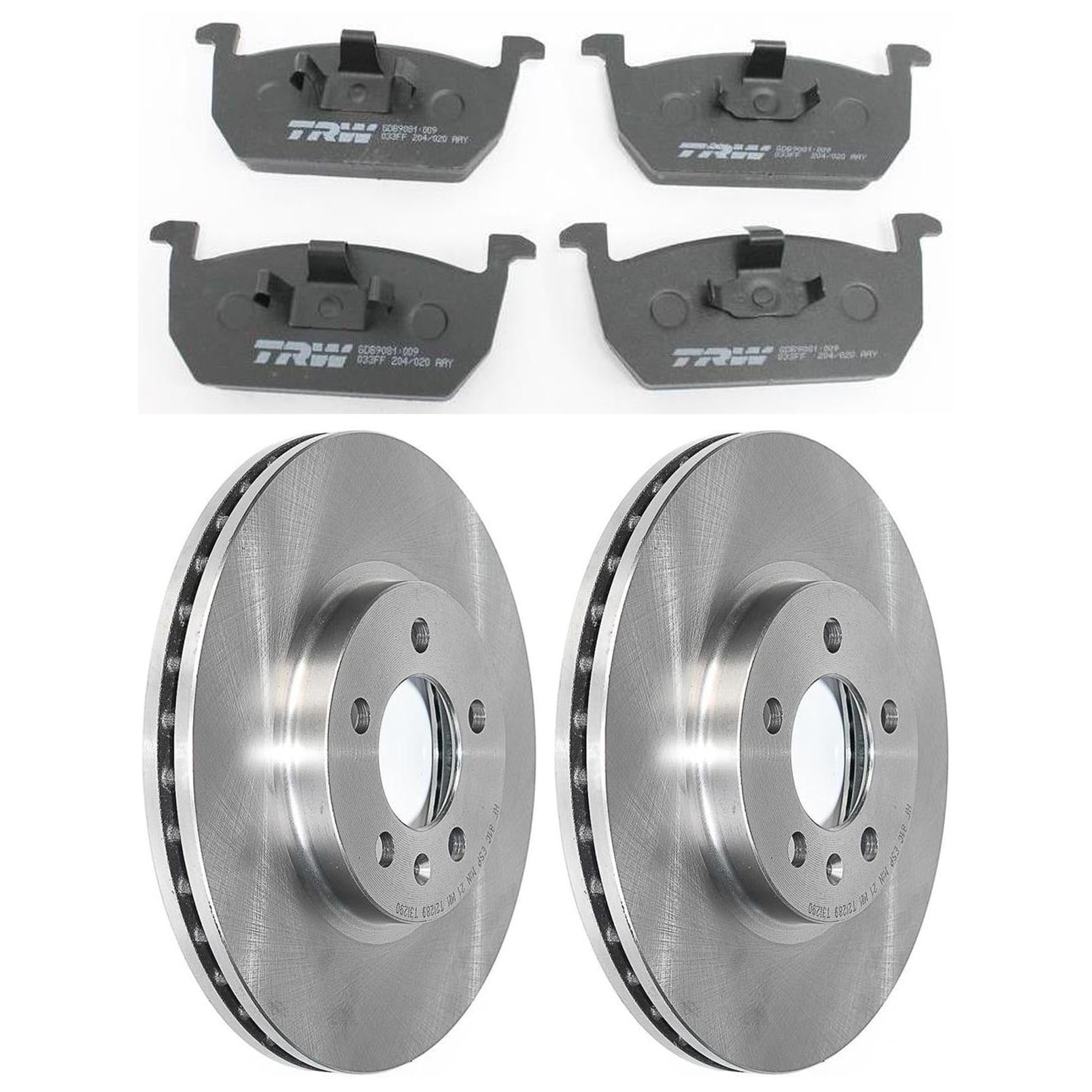 Kit Disco e Pastilha Dianteira - TRW - GDB9081 - DF911 - (1)