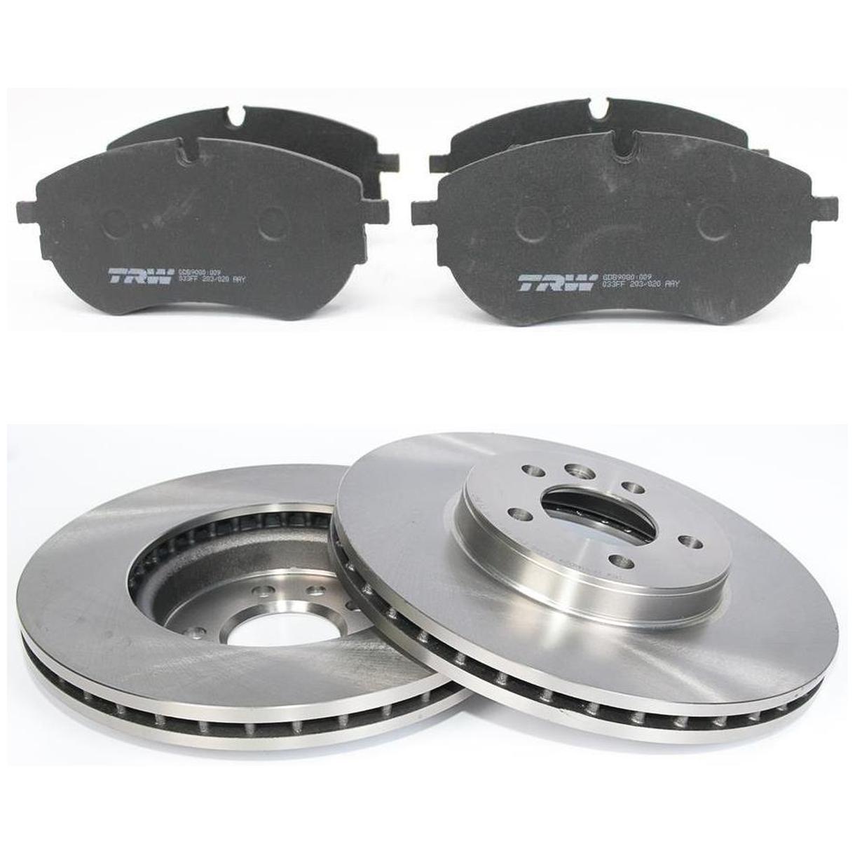 Kit Disco e Pastilha Dianteira - TRW - GDB9080 - DF914 - (1)