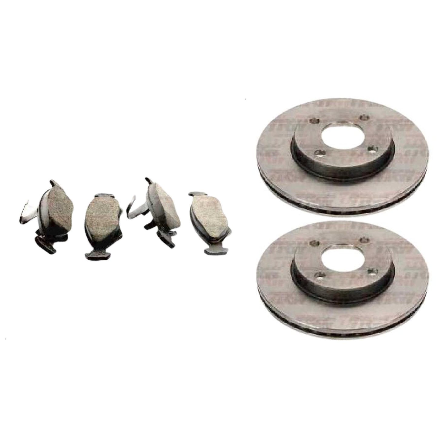Kit Disco e Pastilha Dianteira - TRW - RCPT02670 - RCDI02850 - (1)