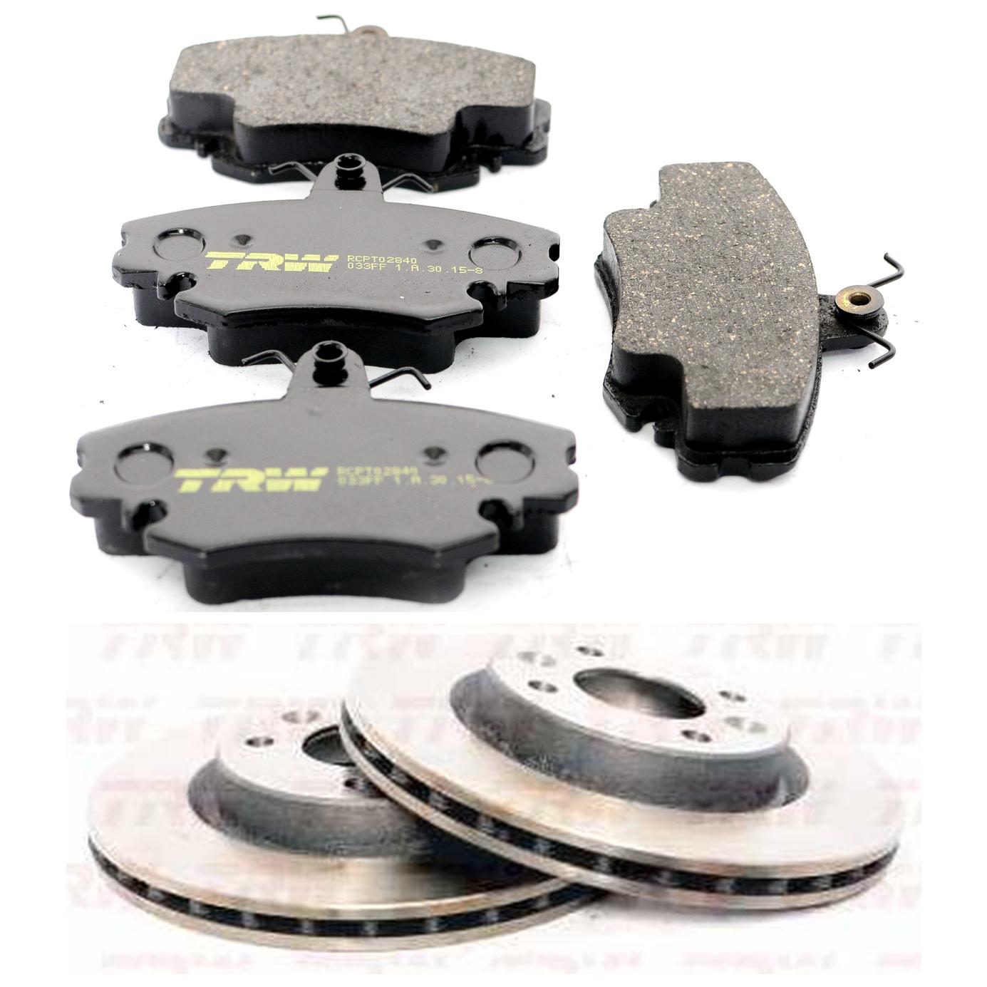 Kit Disco e Pastilha Dianteira - TRW - RCPT02840 - RCDI08080 - (1)