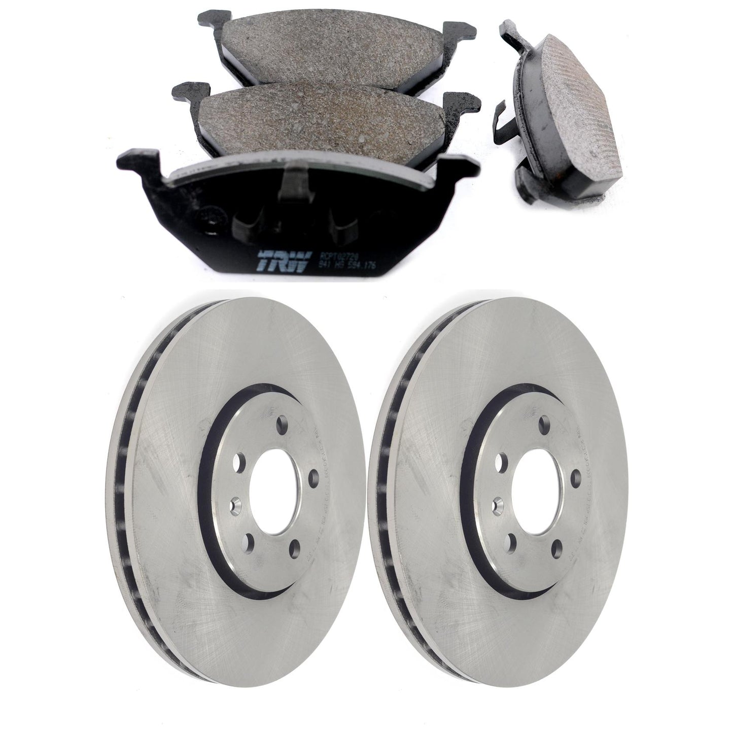 Kit Disco e Pastilha Dianteira - TRW - RCPT02720 - RCDI01360 - (1)