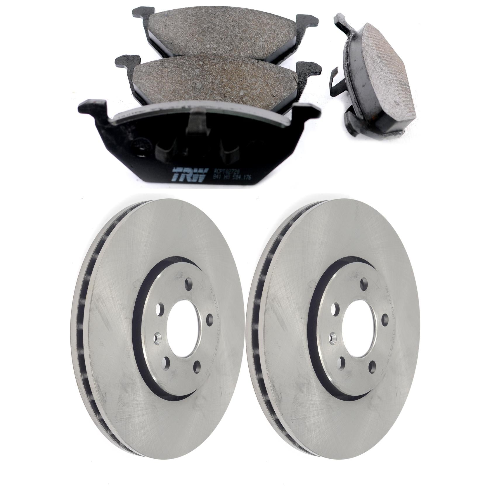 Kit Disco e Pastilha Dianteira - TRW - RCPT02720 - RCDI01360 - (1)