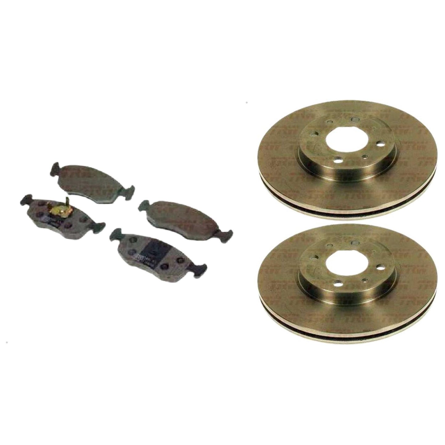 Kit Disco e Pastilha Dianteira - TRW - RCPT02150 - RCDI00800 - (1)